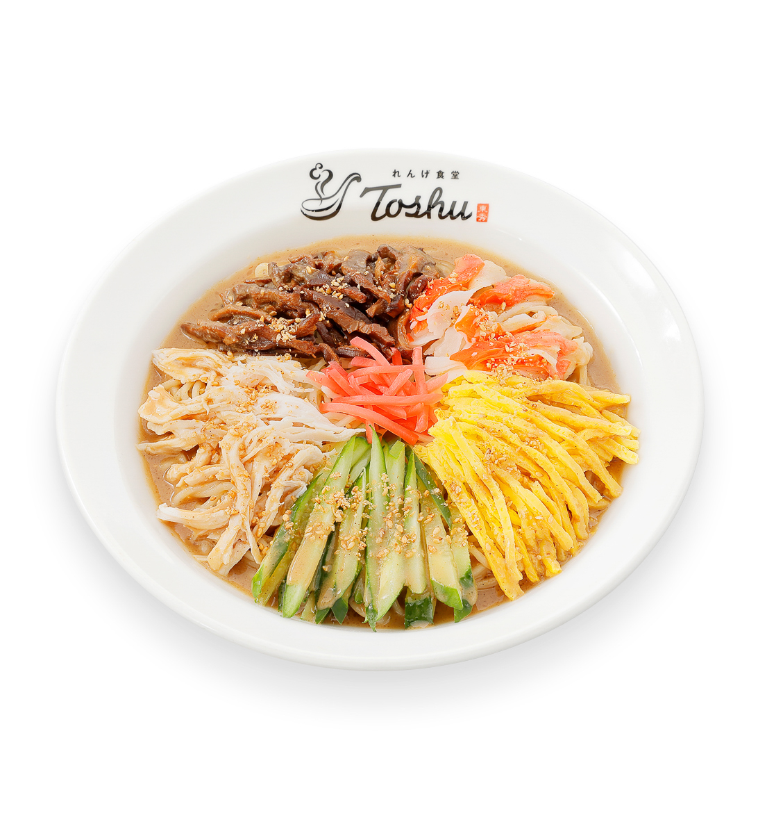 金ごま香る～6品目の冷し中華 胡麻