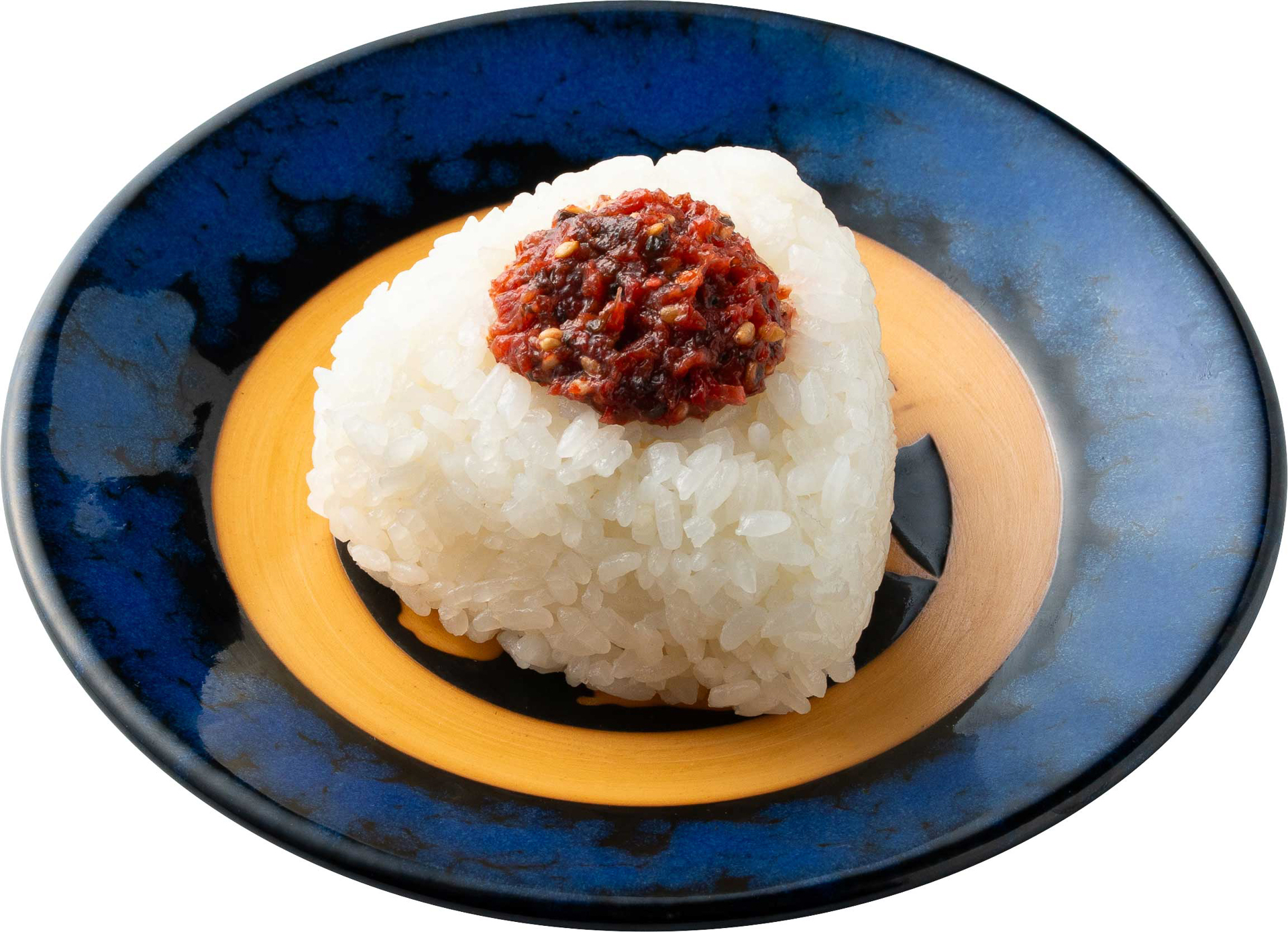 「梅かつおおにぎり（新商品）」（通常140円→100円）