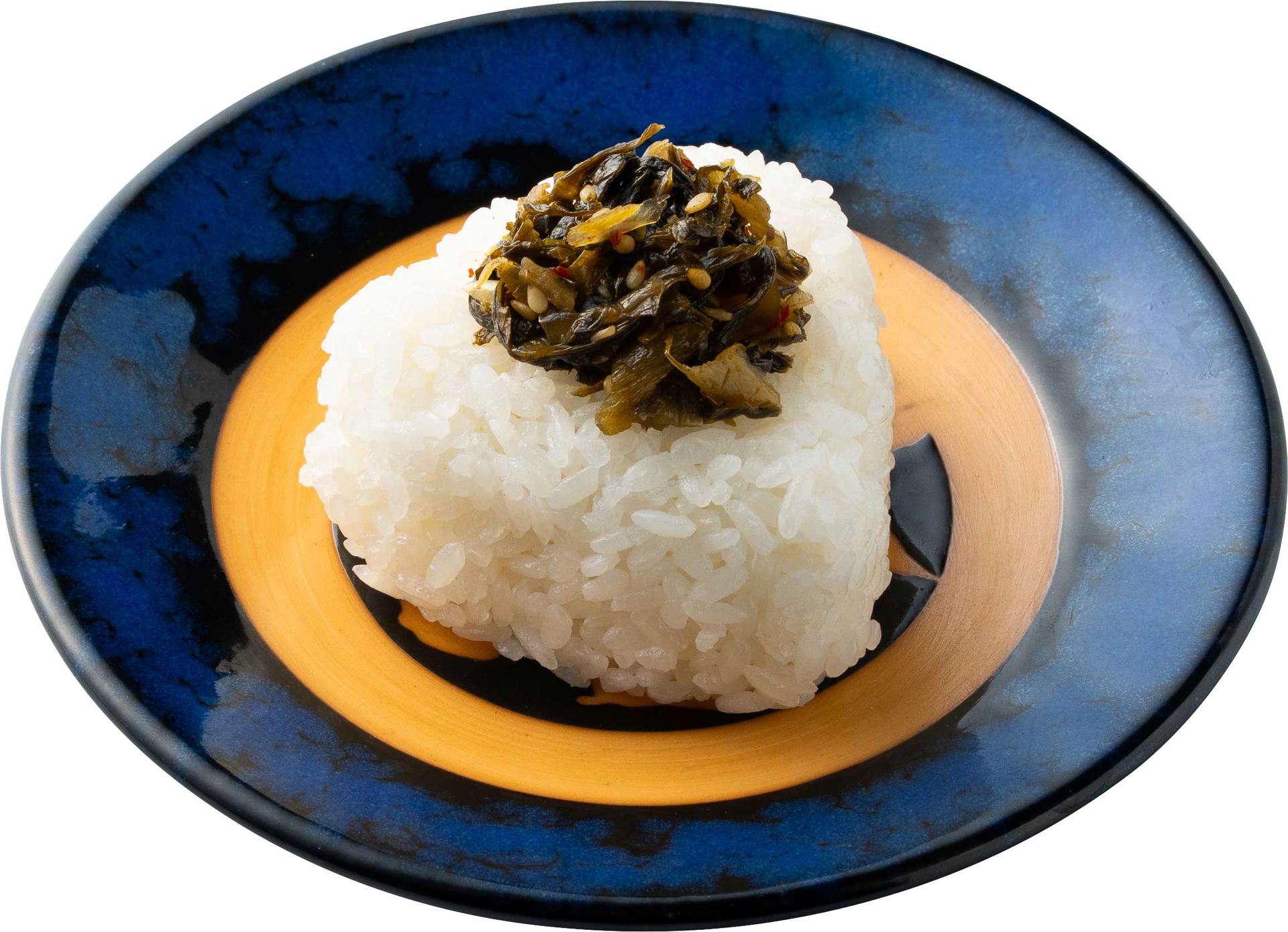 「高菜おにぎり（新商品）」（通常140円→100円）