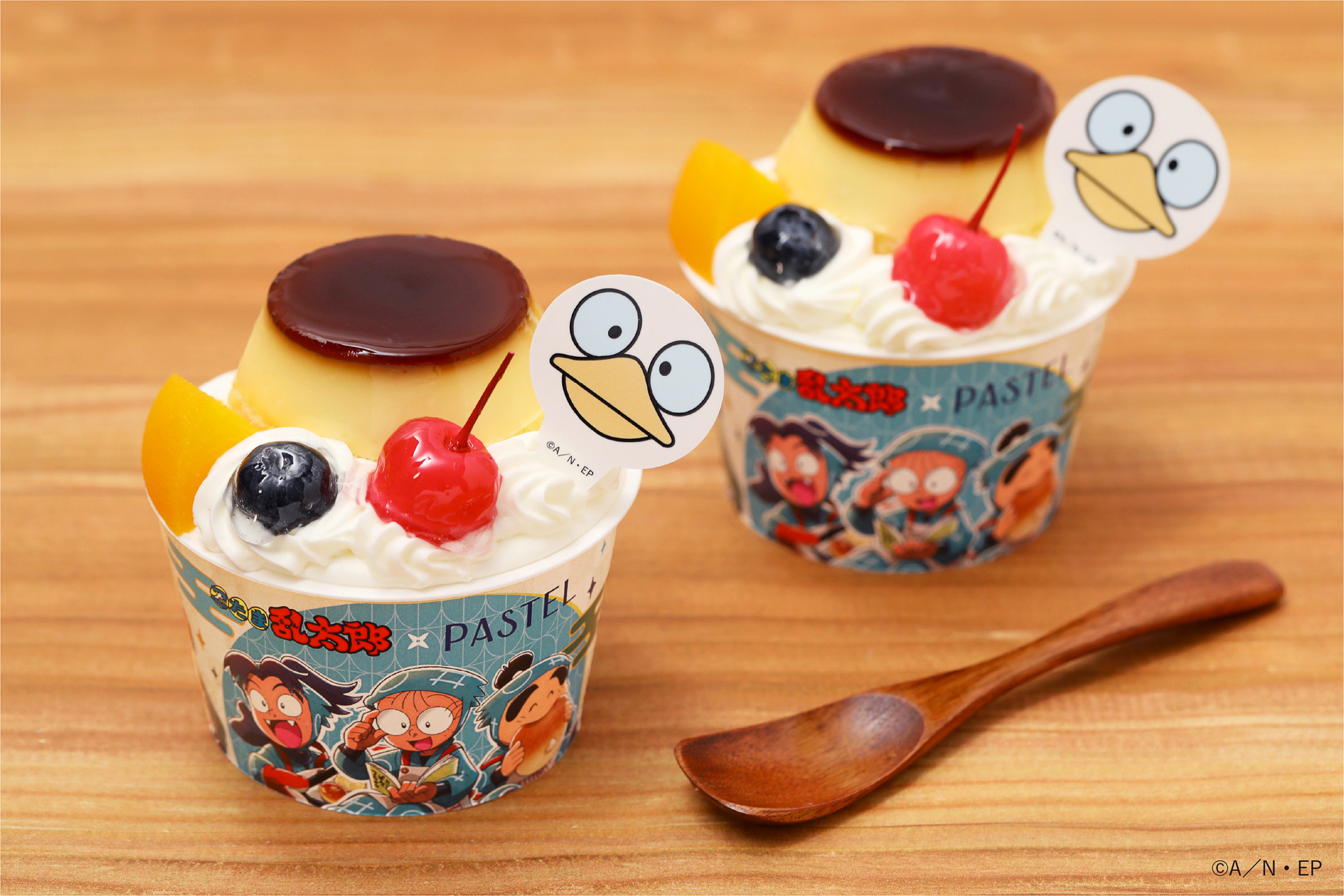 忍たまたちのよくばりプリン・ア・ラモード