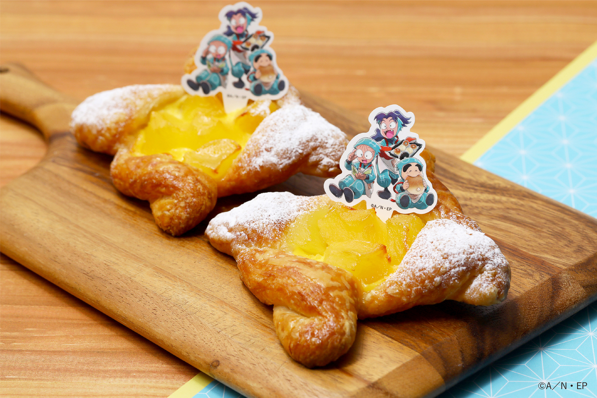 乱太郎＆きり丸＆しんべヱの手裏剣アップルパイ