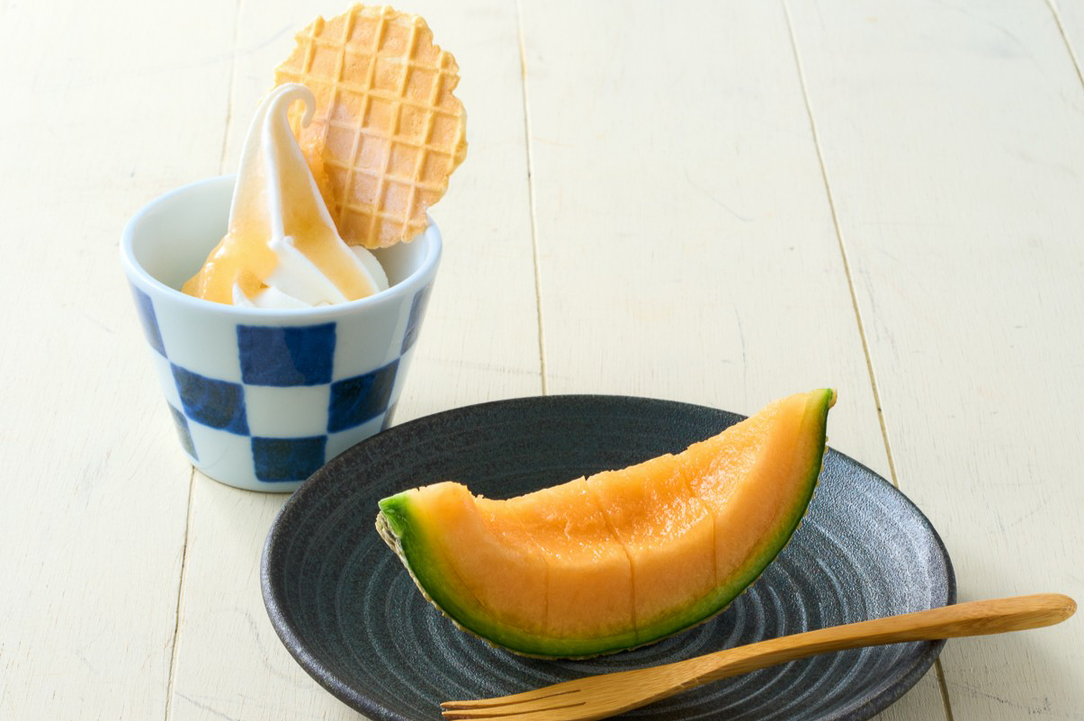 フレッシュ赤肉メロン＆ソフト