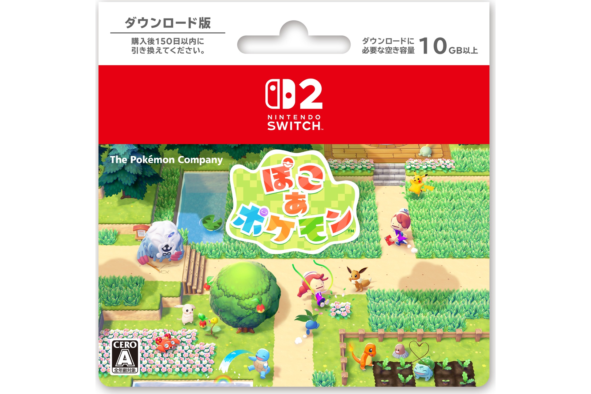ダウンロードカード「ぽこ あ ポケモン」