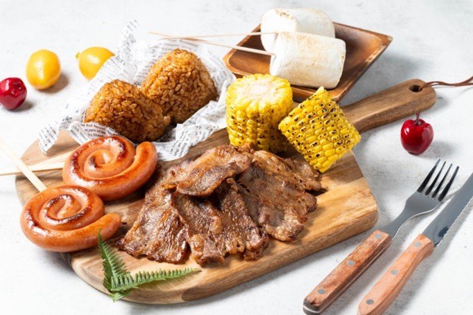 「わんぱくキッズセット 1人前」（1600円）