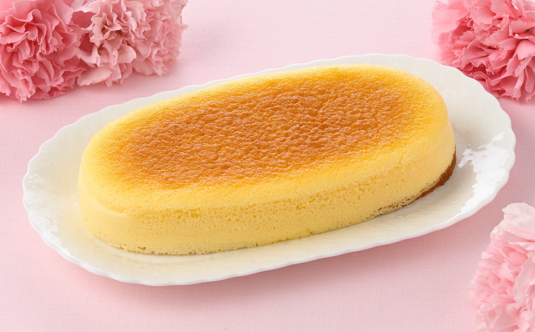 母の日チーズスフレ