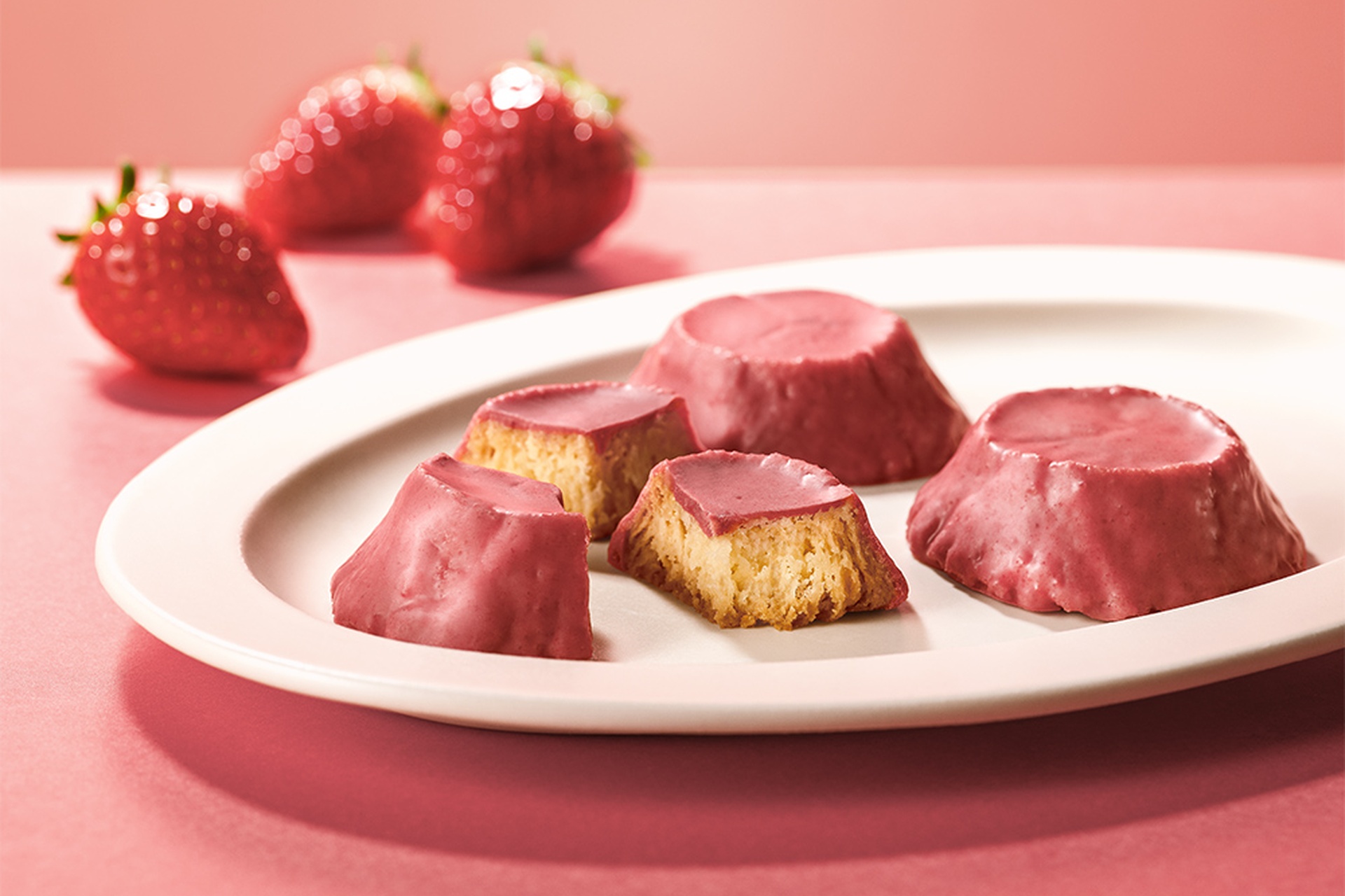 7カフェ濃苺フォンデュバターステイツクッキー