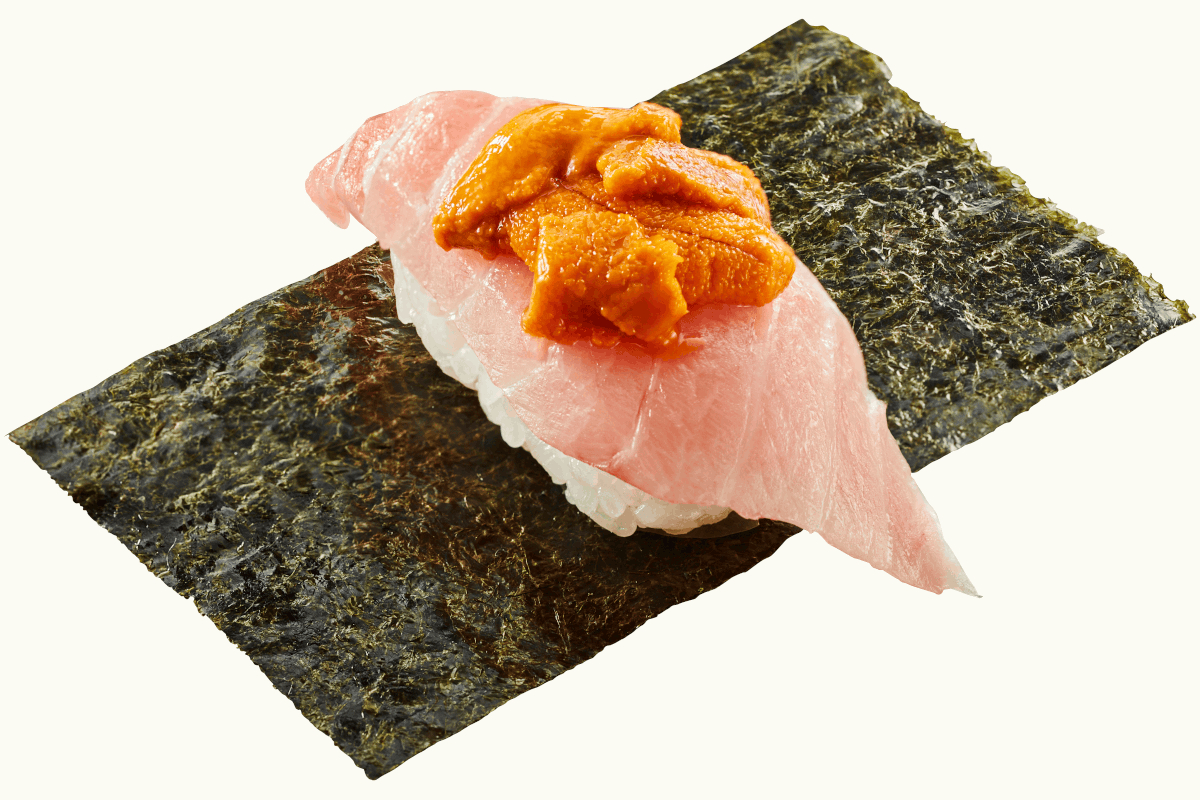 みなみ鮪大とろ 贅沢うに重ね包み