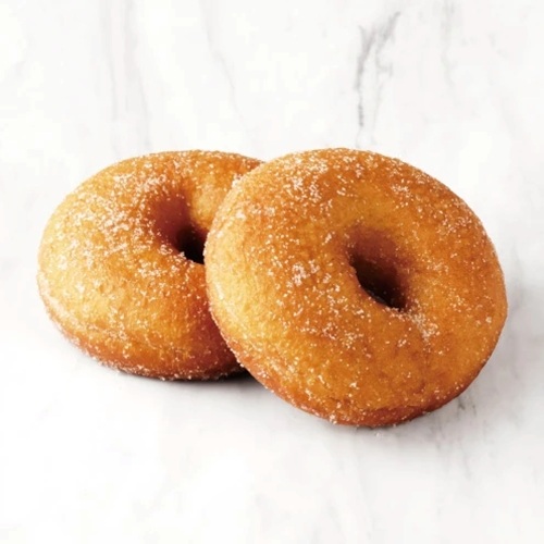 「お店で揚げた シュガードーナツ」（100円・税別）