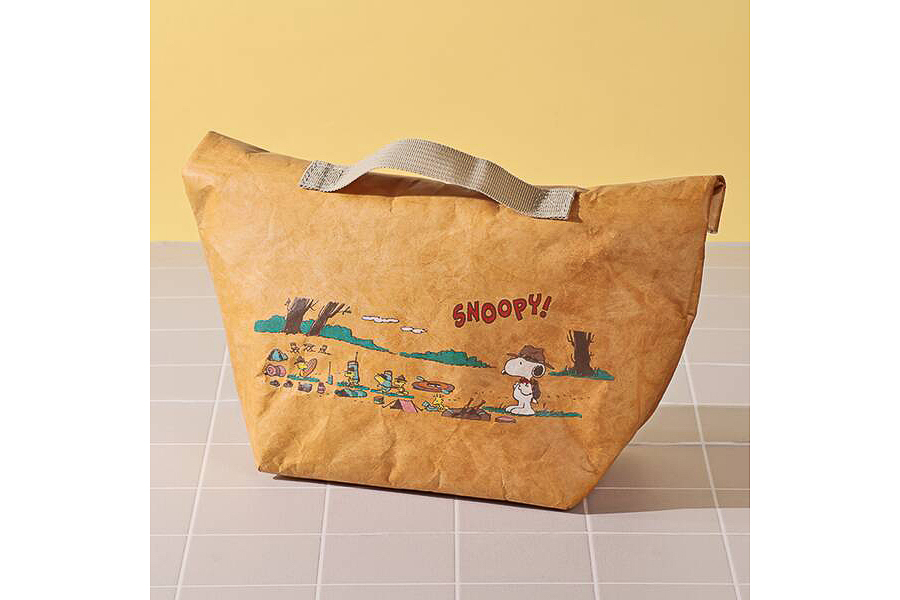 カルディコーヒーファーム「スヌーピー クラフト保冷バッグ」