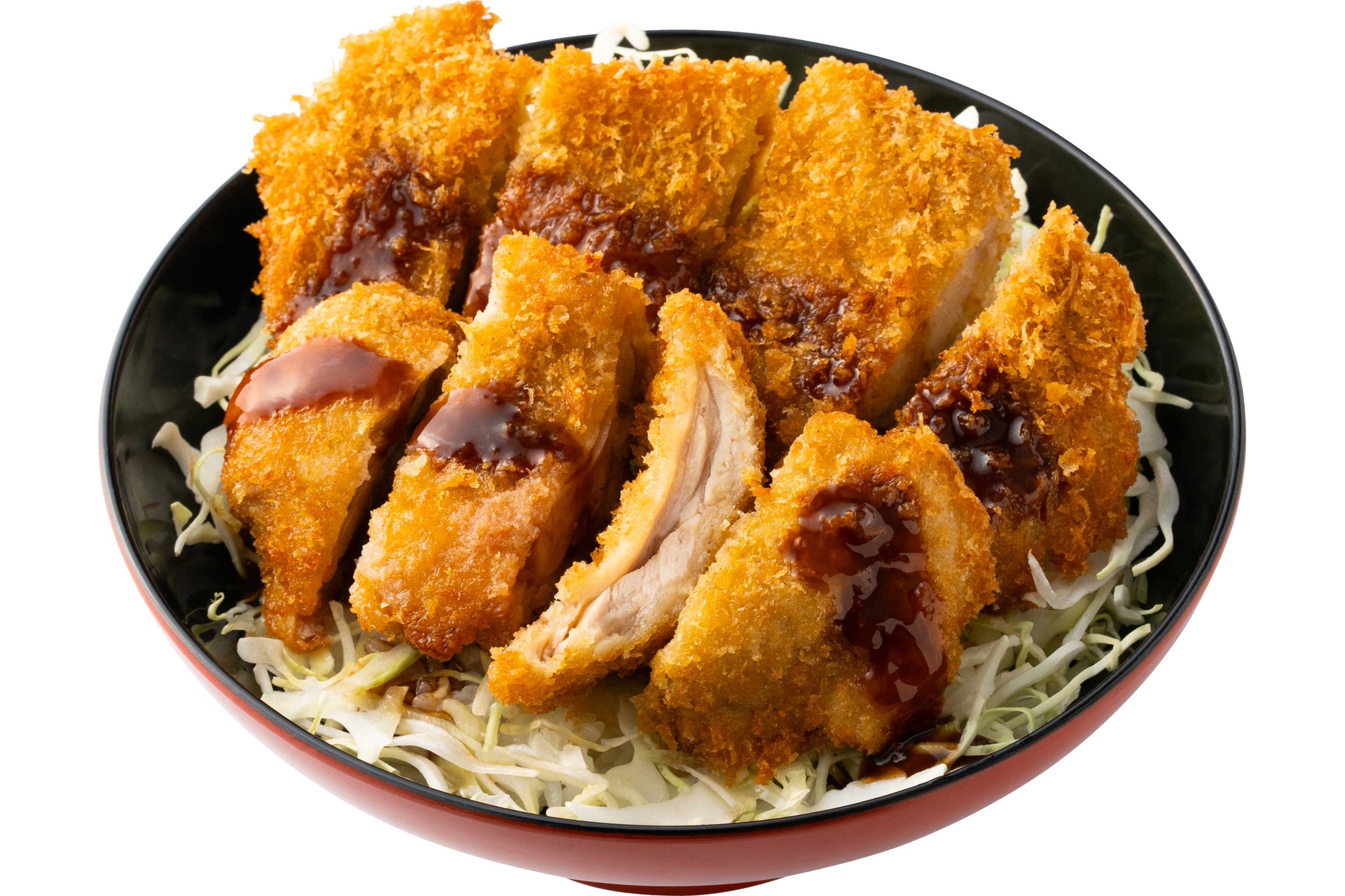 ソースチキンカツ丼