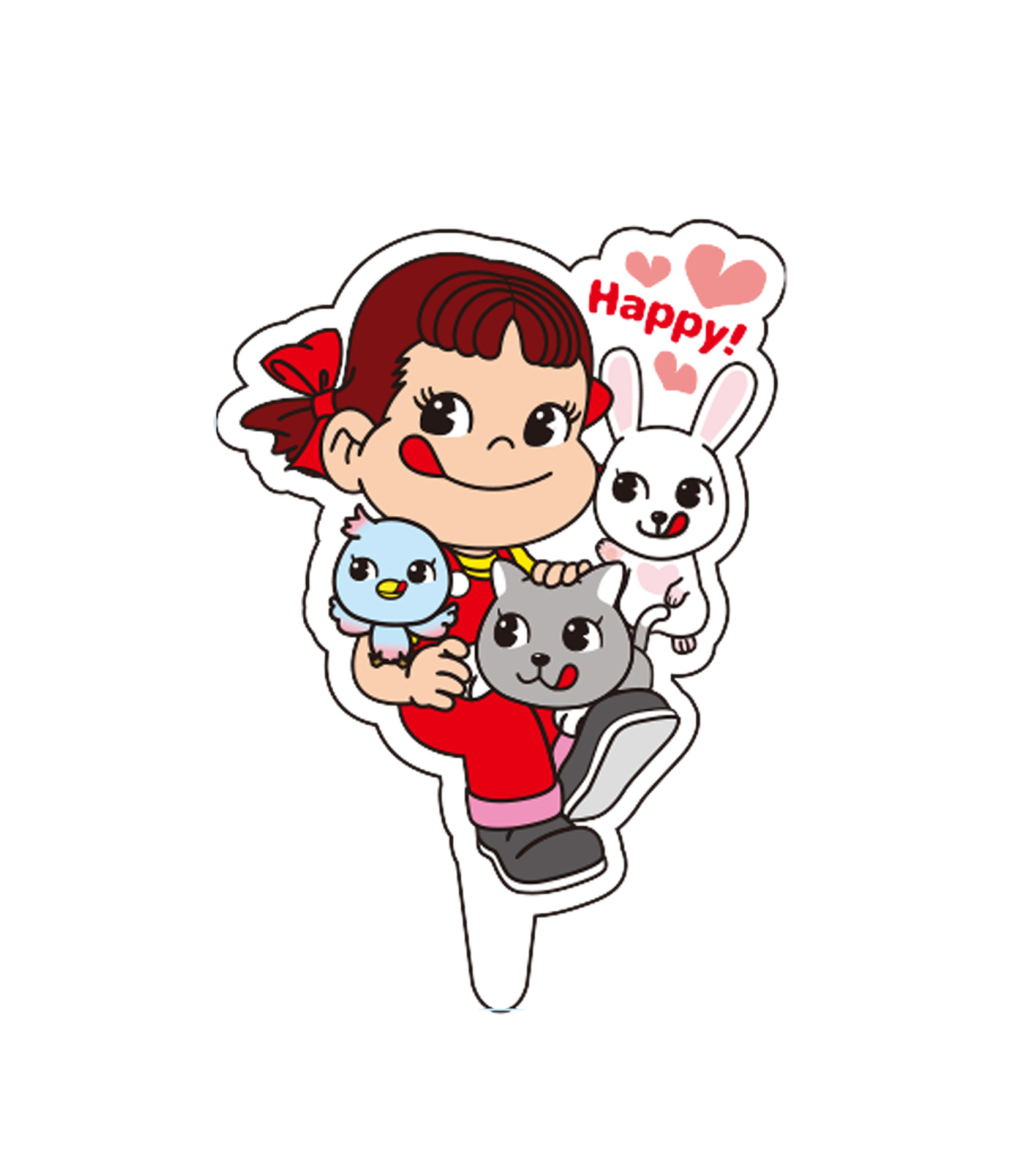 ペーパープレート（ペコちゃん）