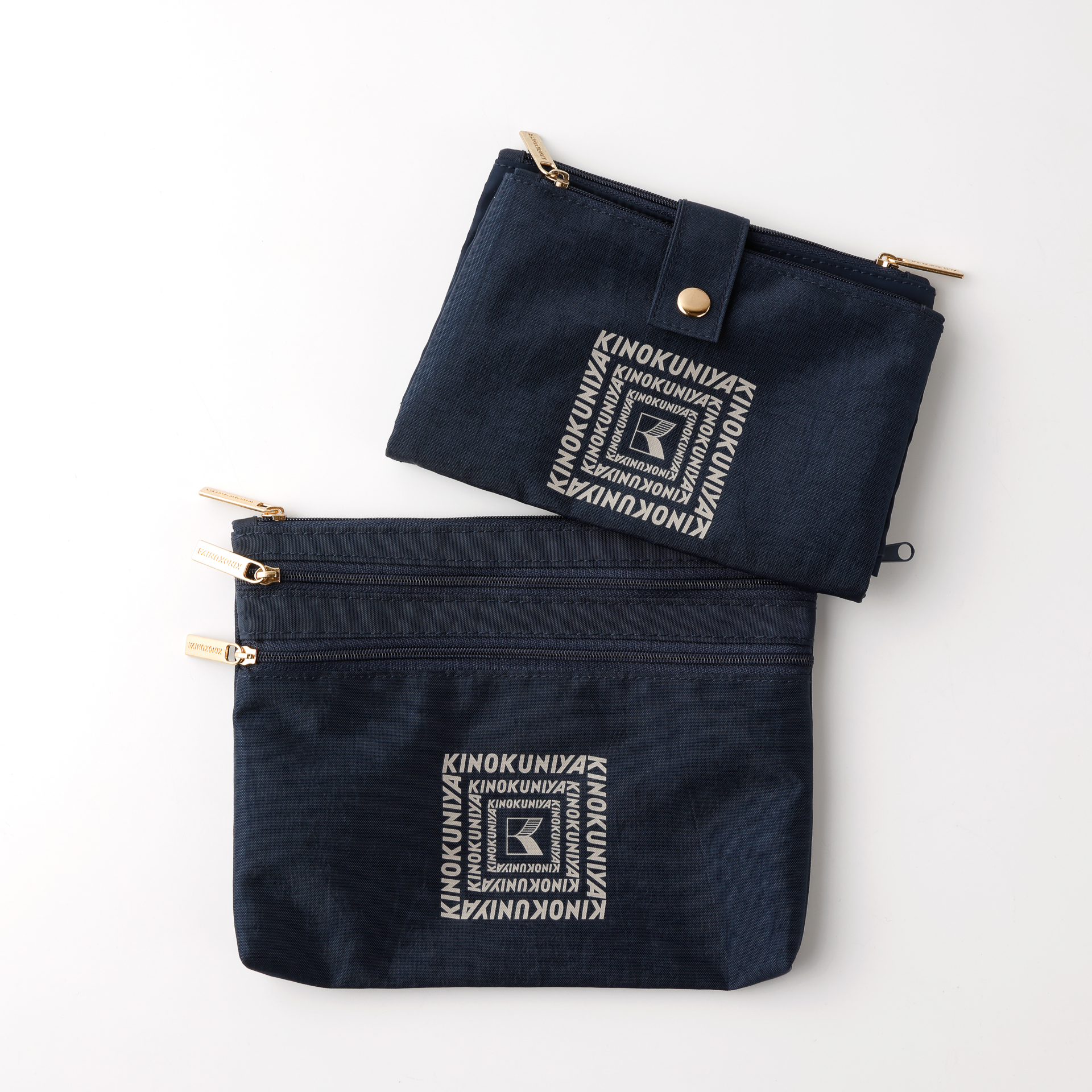 紀ノ国屋 ポケットポーチセット ネイビー