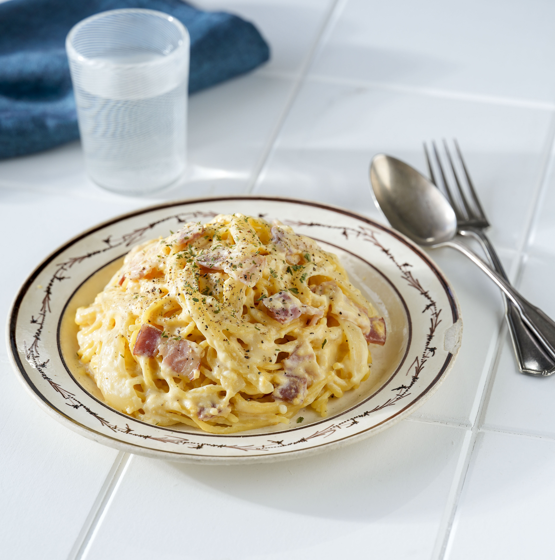 「パスタ＆ごはん」から「濃厚カルボナーラ」