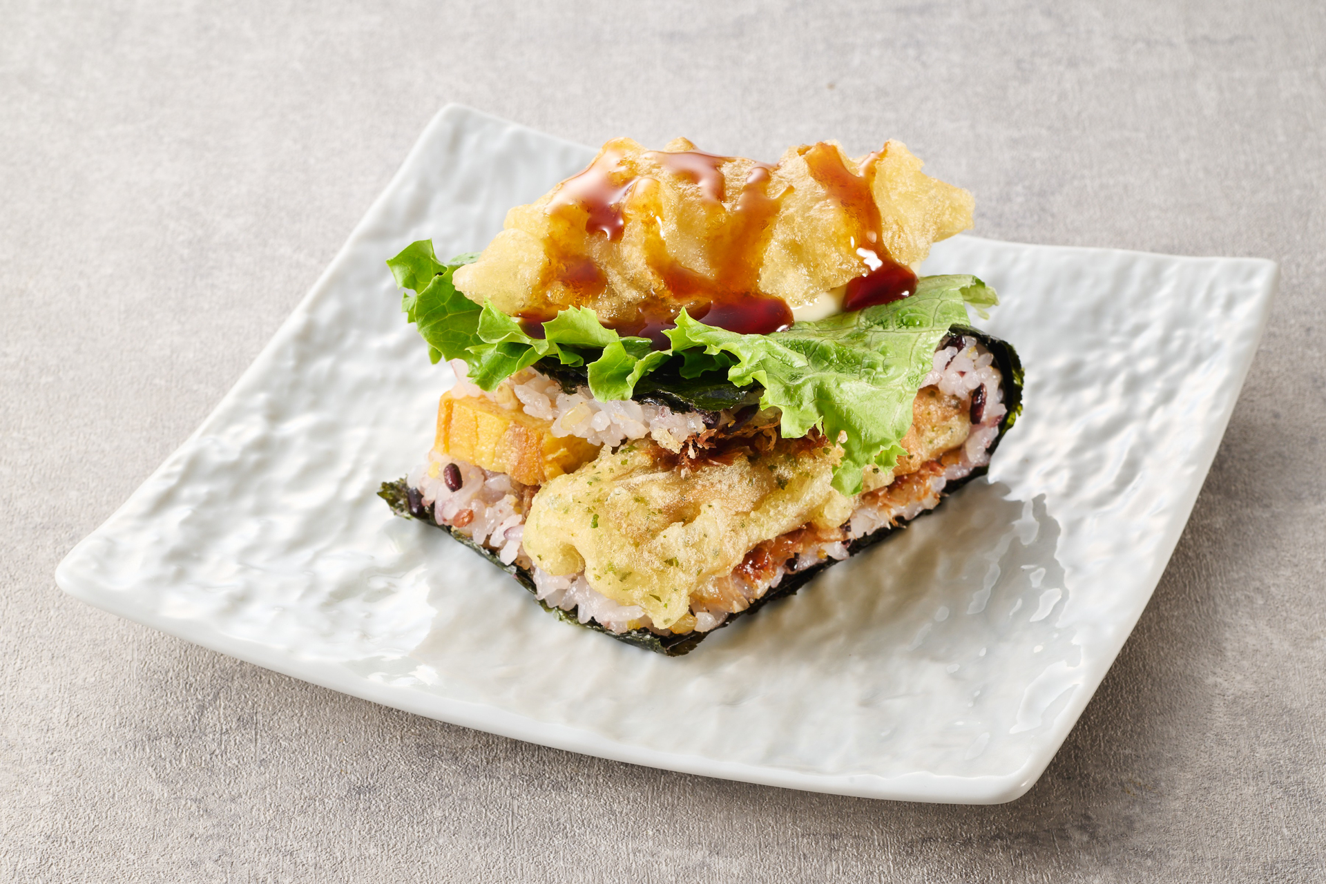 ワンハンドBENTO 海苔弁（鱈の天ぷら）