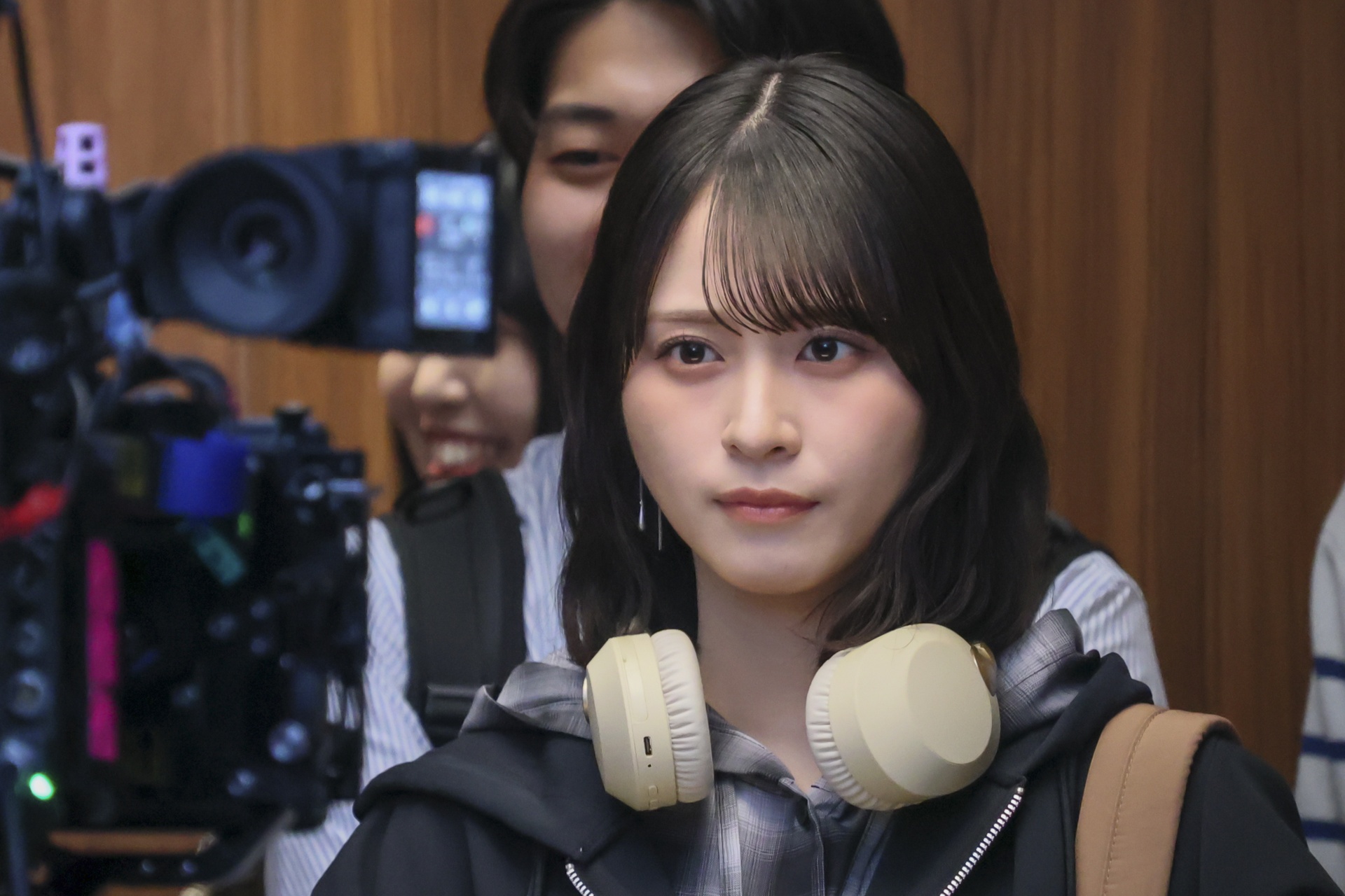 ＝LOVE 佐々木舞香さん出演 オリジナルSNS施策（画像はCM撮影時の様子）