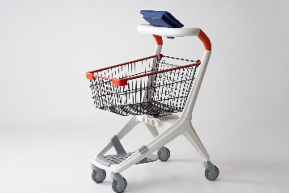 セルフレジ機能付きの「レジカート」