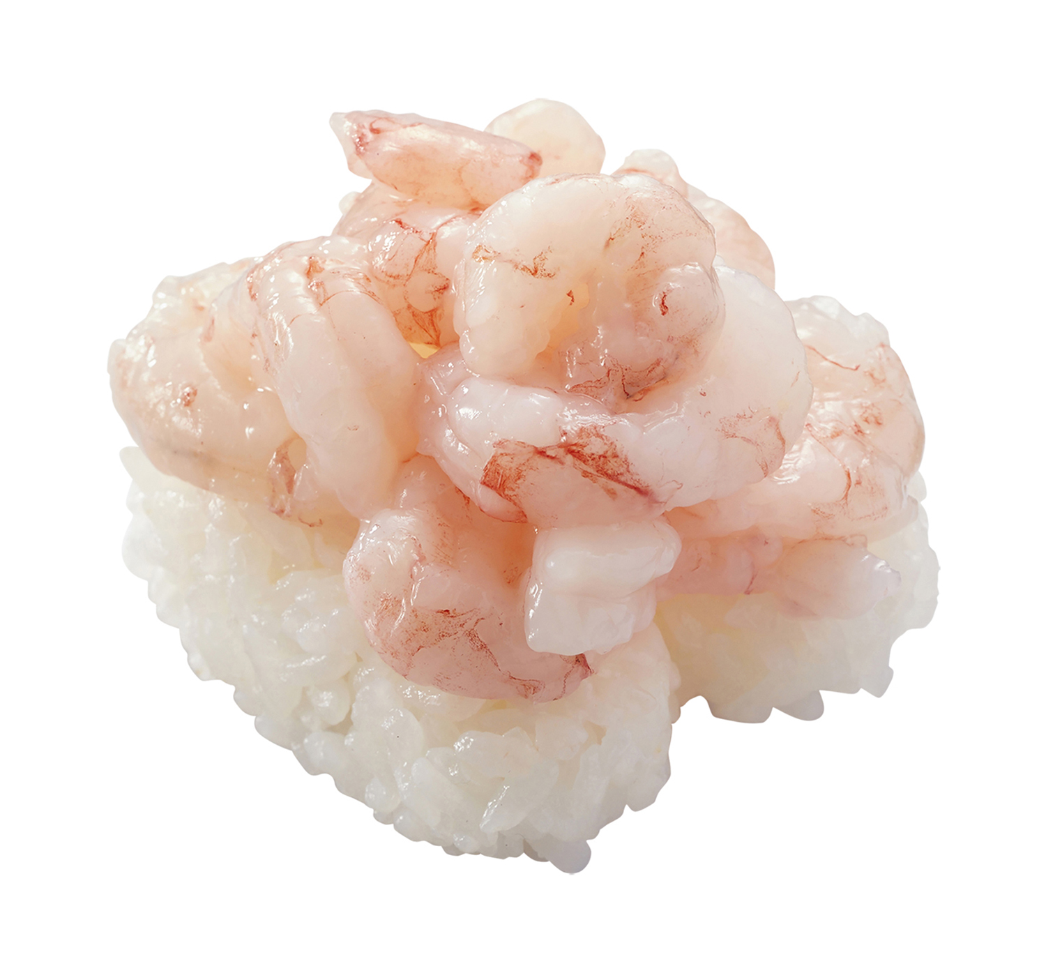 「甘海老にぎり」（甘海老50％増量、2貫 190円～）