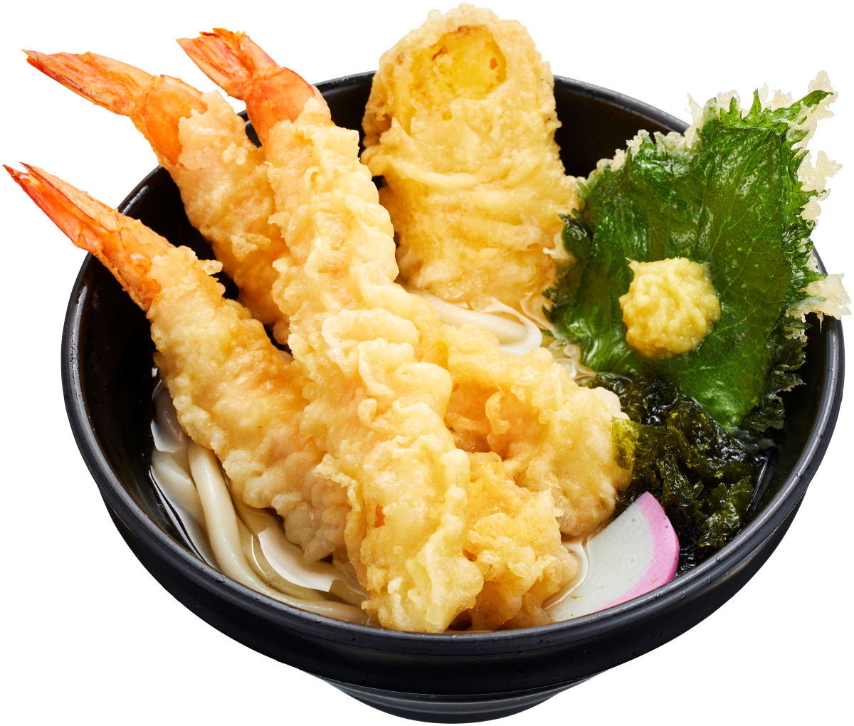「贅沢大えび天入りうどん～大えび天50%増量～」（大えび天1本増量、510円～）