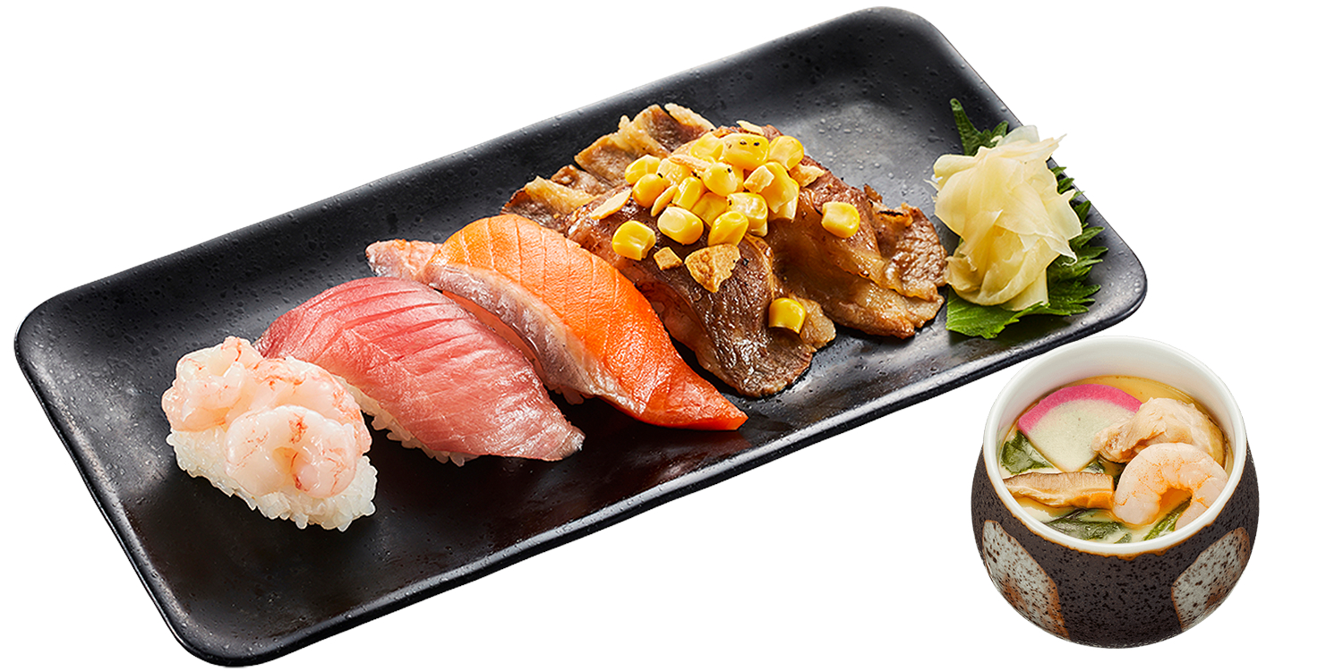 食べ放題限定メニュー「旬ネタ！期間限定セット」