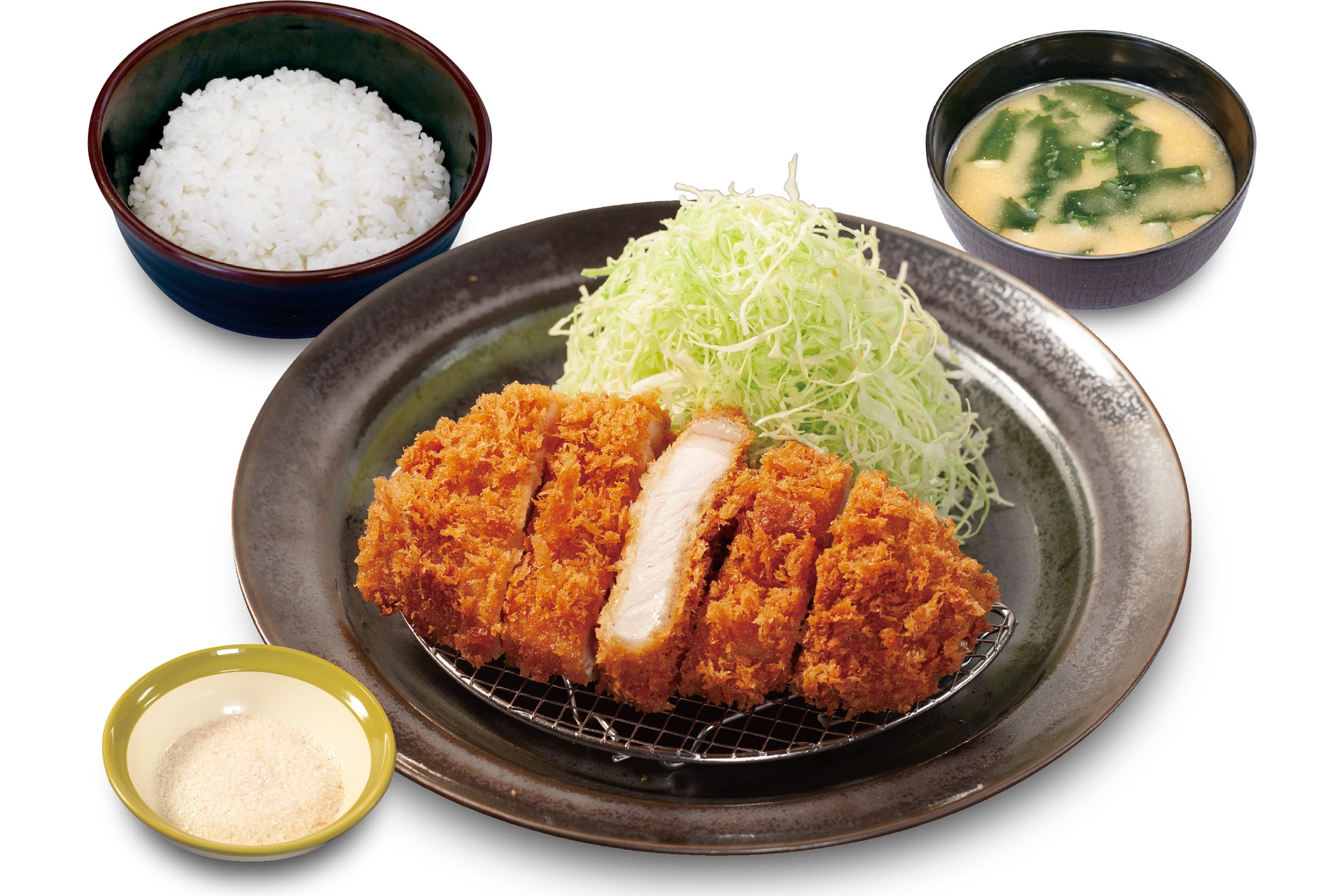“国産雪国育ち”ロースかつ定食