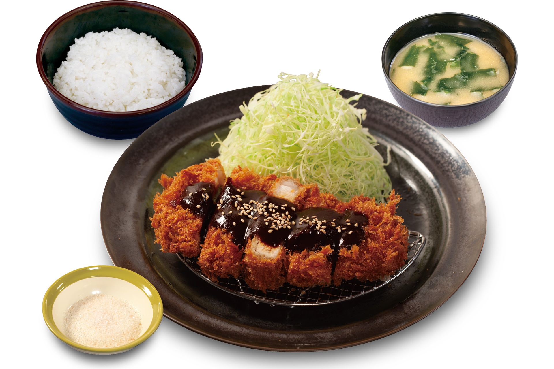 “国産雪国育ち”味噌ロースかつ定食