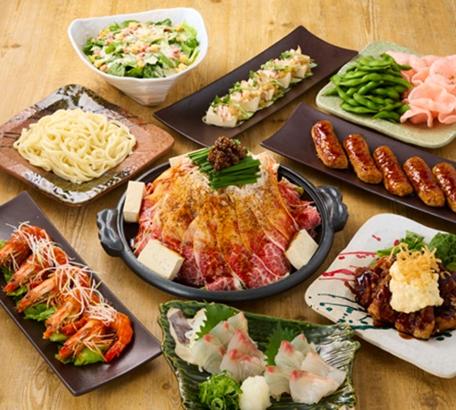 季節限定「歓送迎会」コース（4500円）