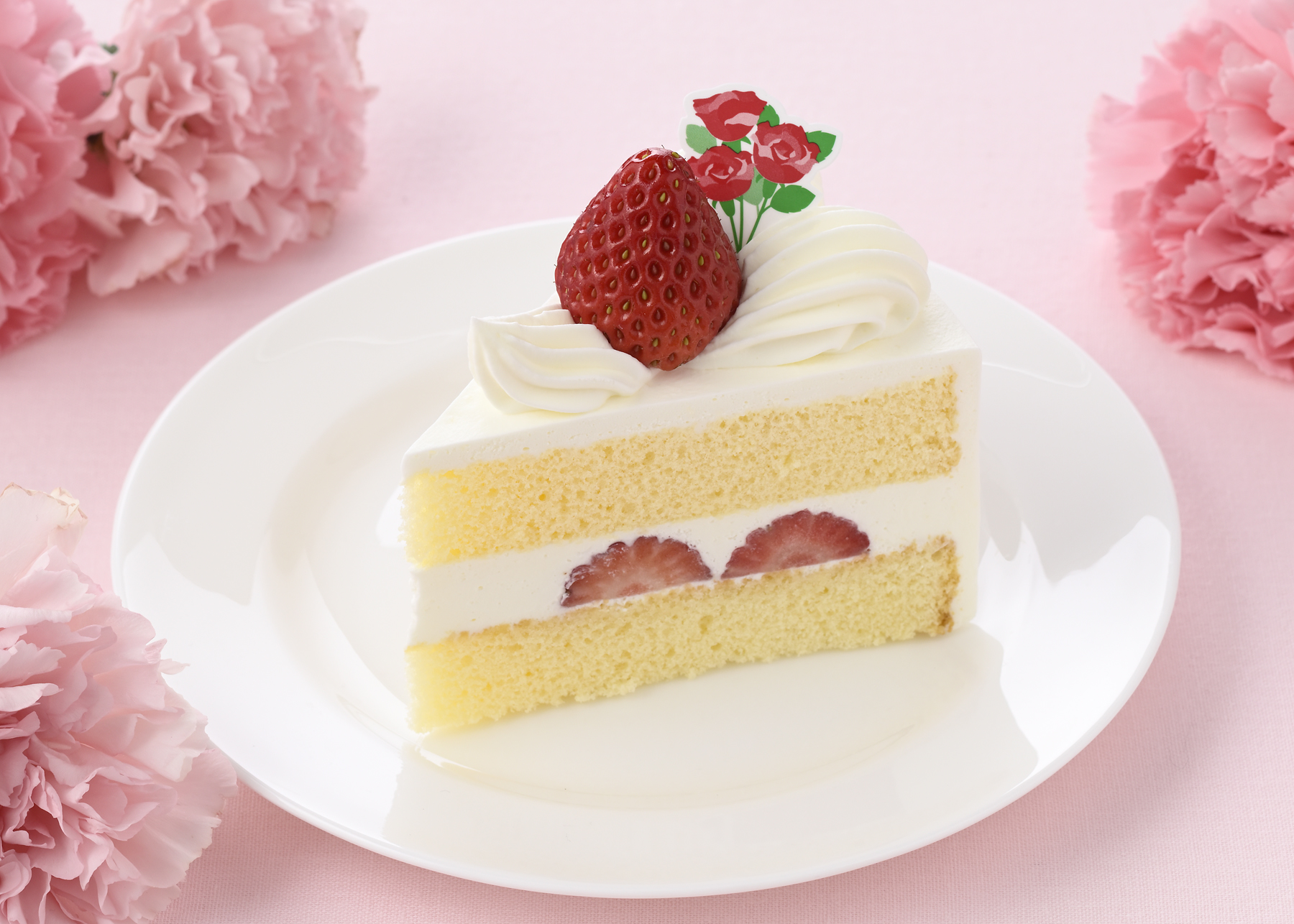 「苺のショートケーキ」（637円）