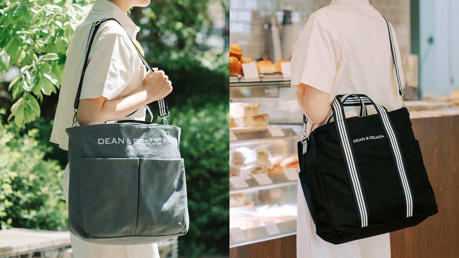 DEAN ＆ DELUCAの「リバーシブルトートバッグ」
