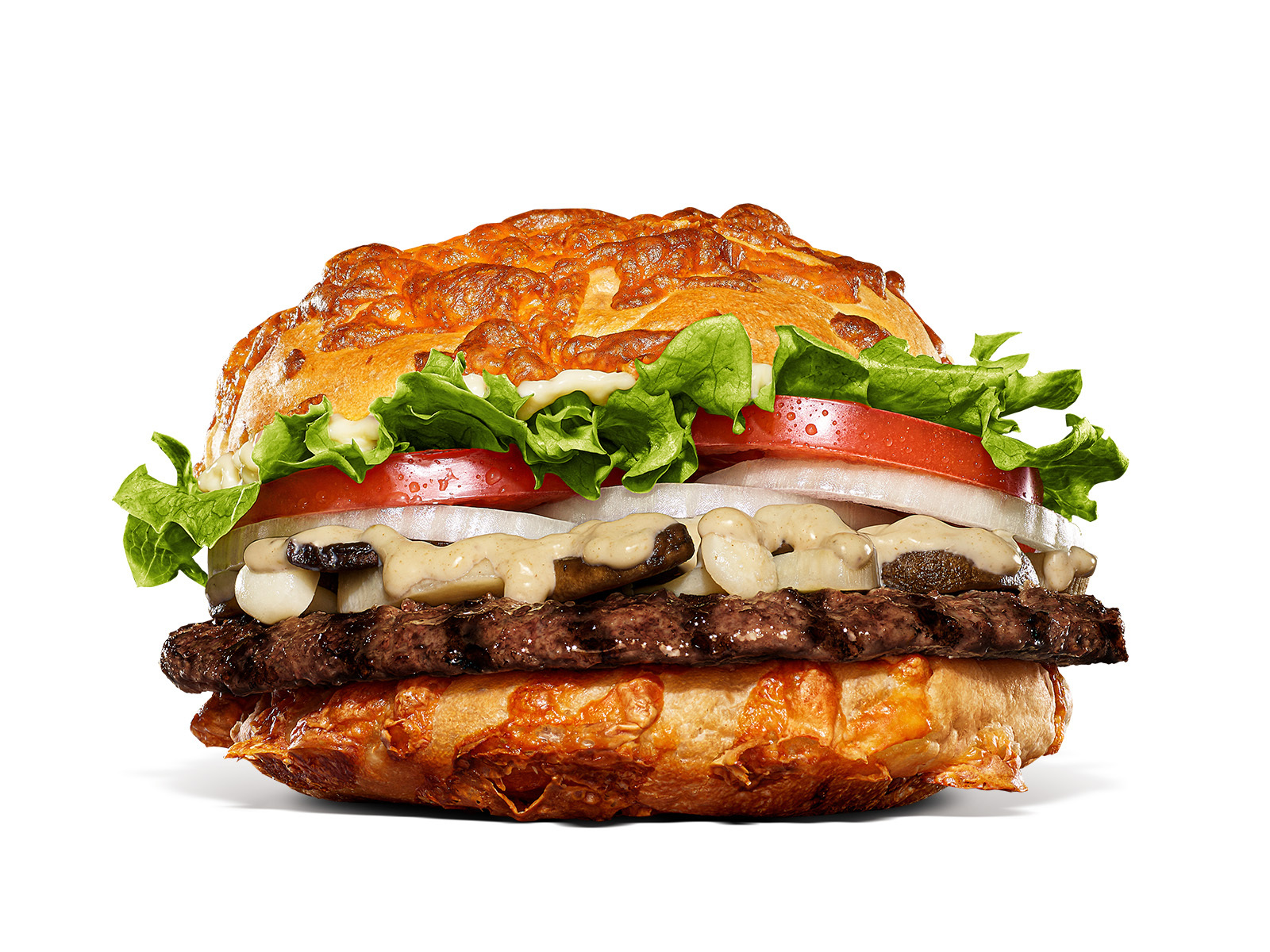 バーガーキング「マッシュルームアグリーバーガー」