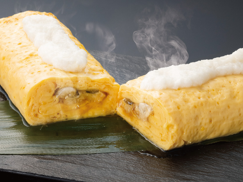 「穴子入りだし巻き玉子」（616円）