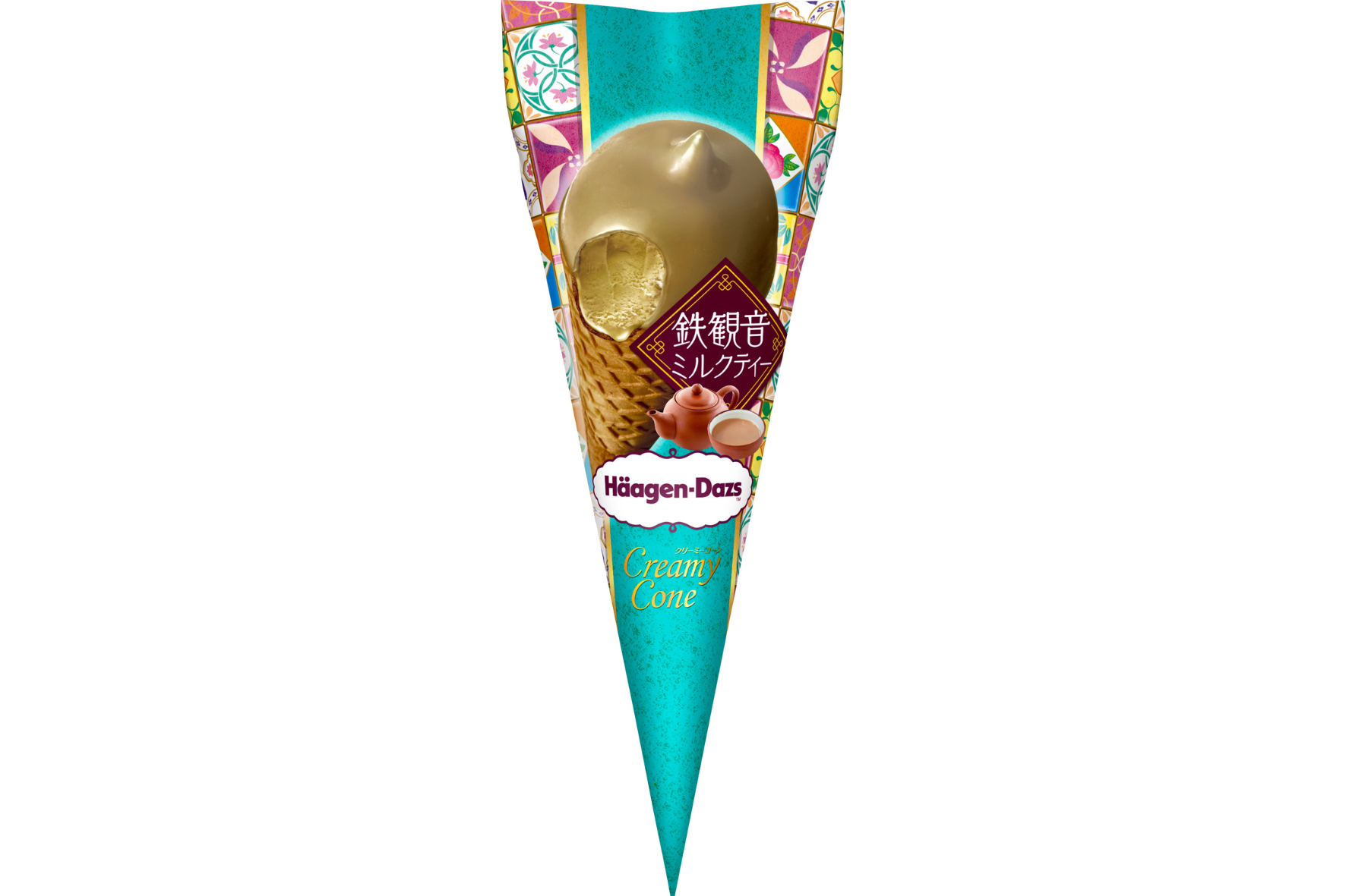 ハーゲンダッツ クリーミーコーン 鉄観音ミルクティー