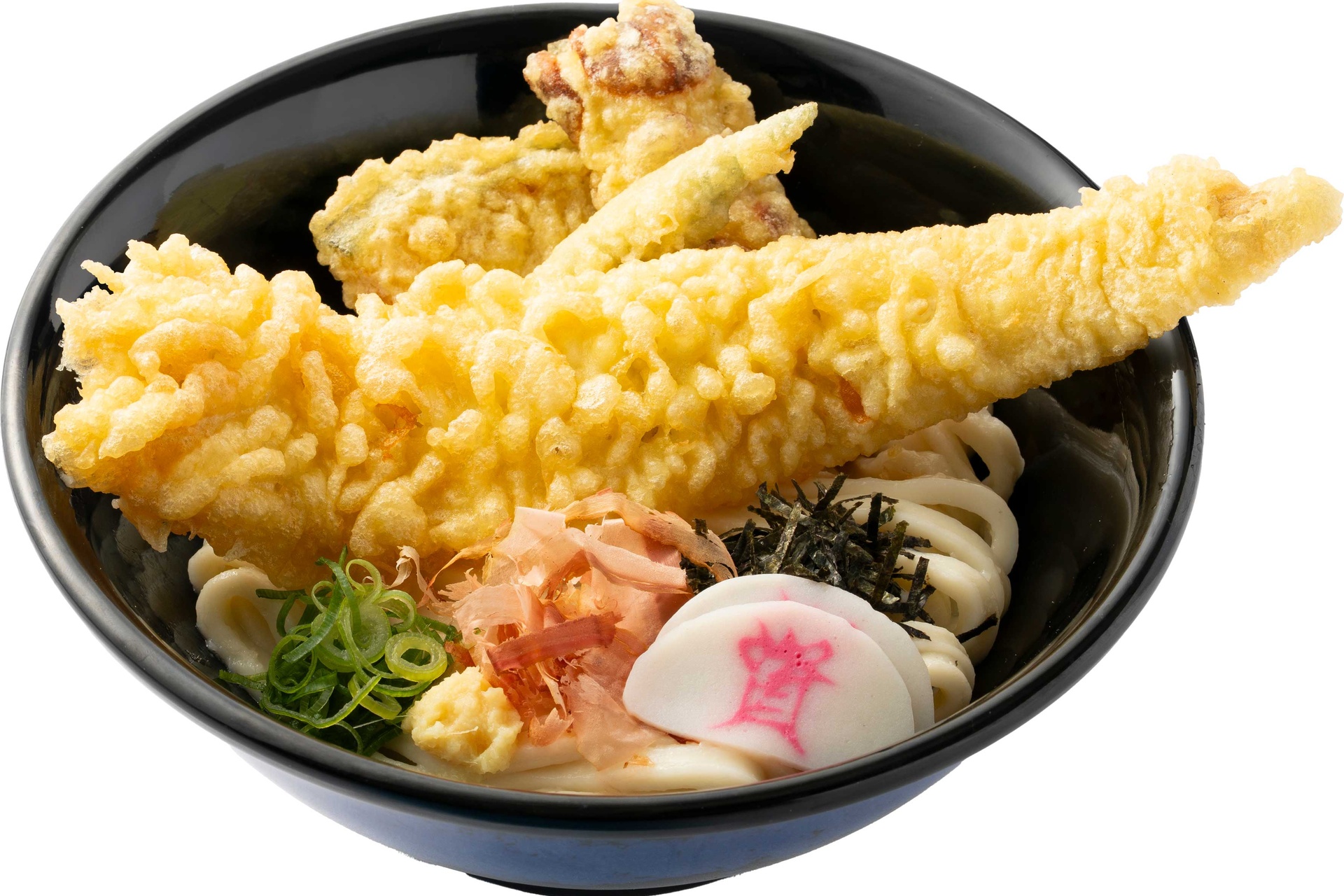 穴子天ぶっかけうどん