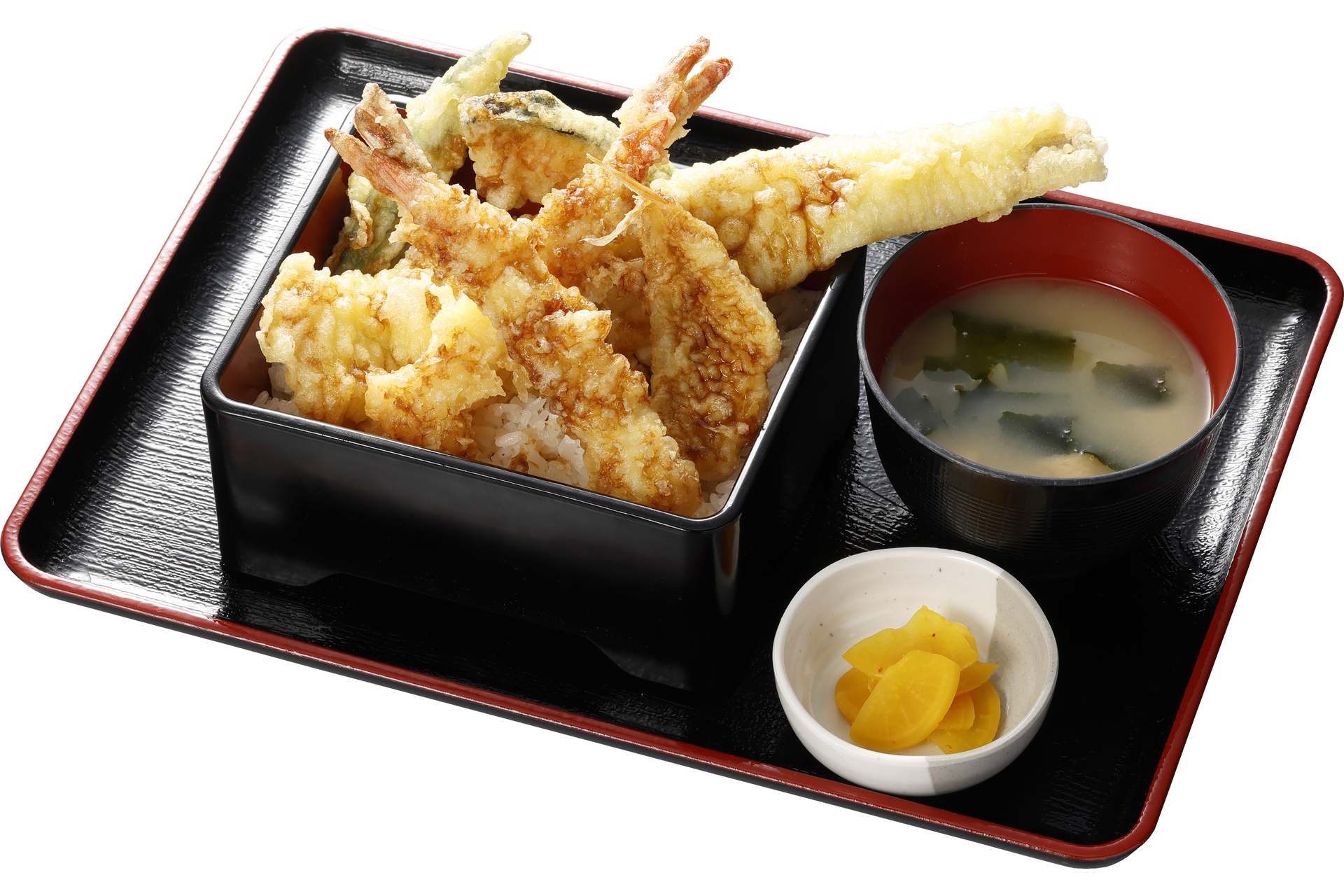 穴子天重