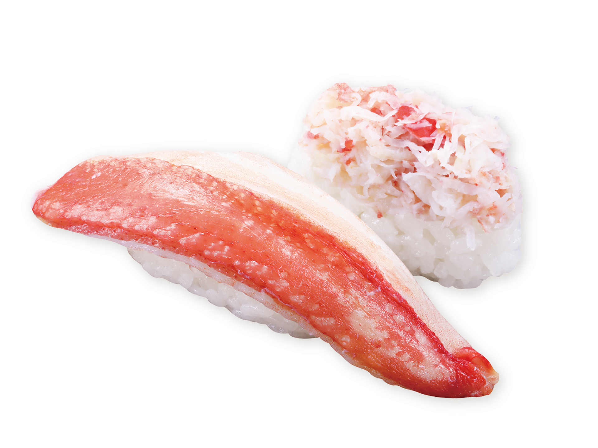 「本ずわいがに二種盛り」