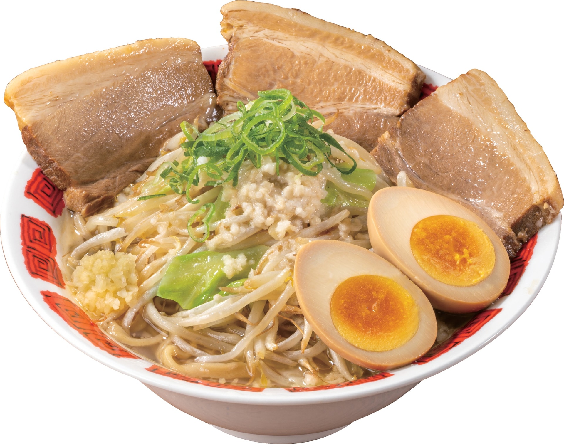 「厚切り焼豚のバミ郎そば（マシ盛）」（1199円）