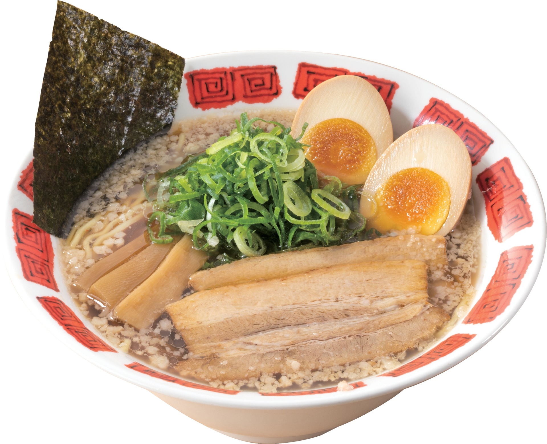 「背脂醬油ラーメン（マシ盛）」（1099円）