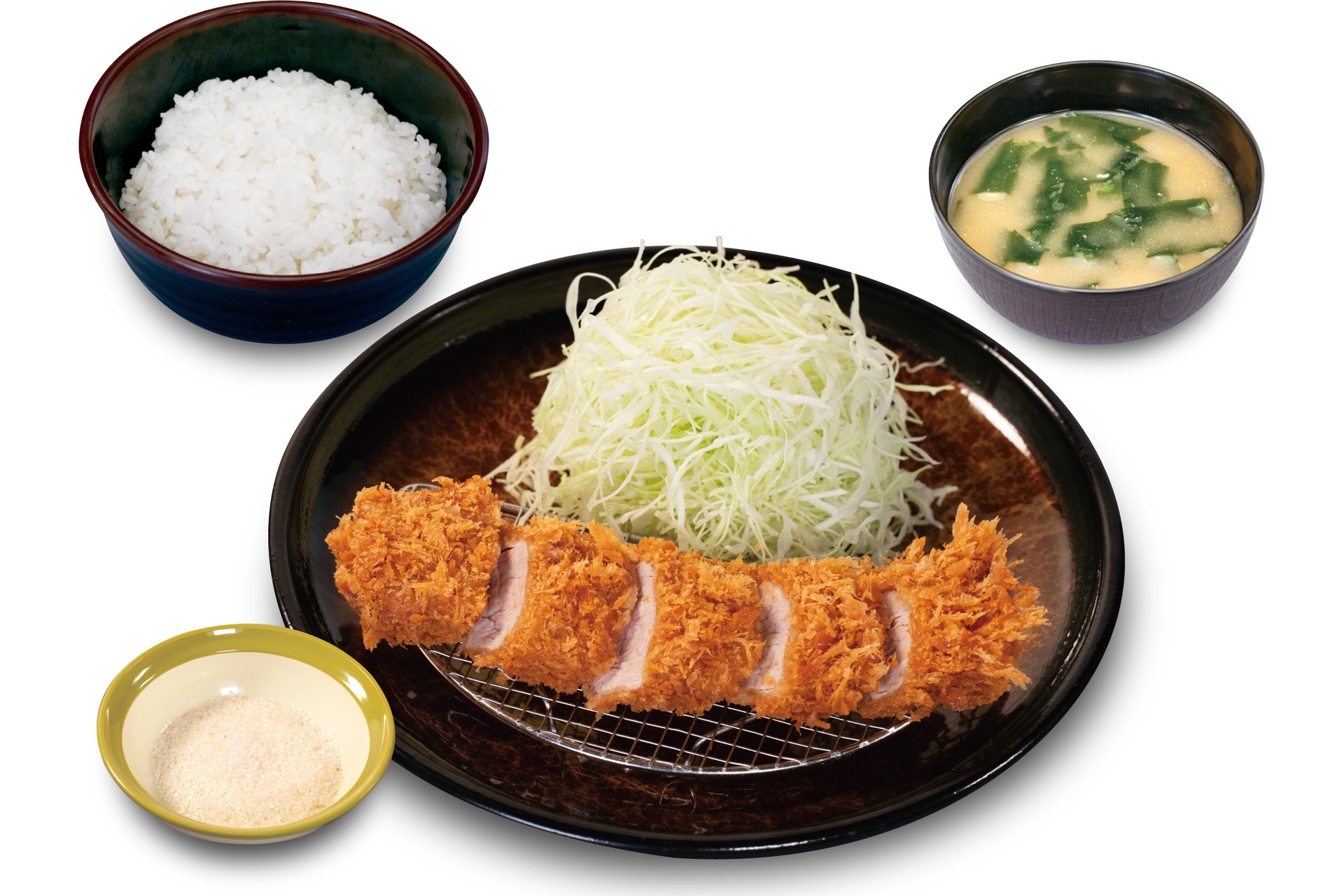 国産雪国育ち丸太ヒレかつ定食
