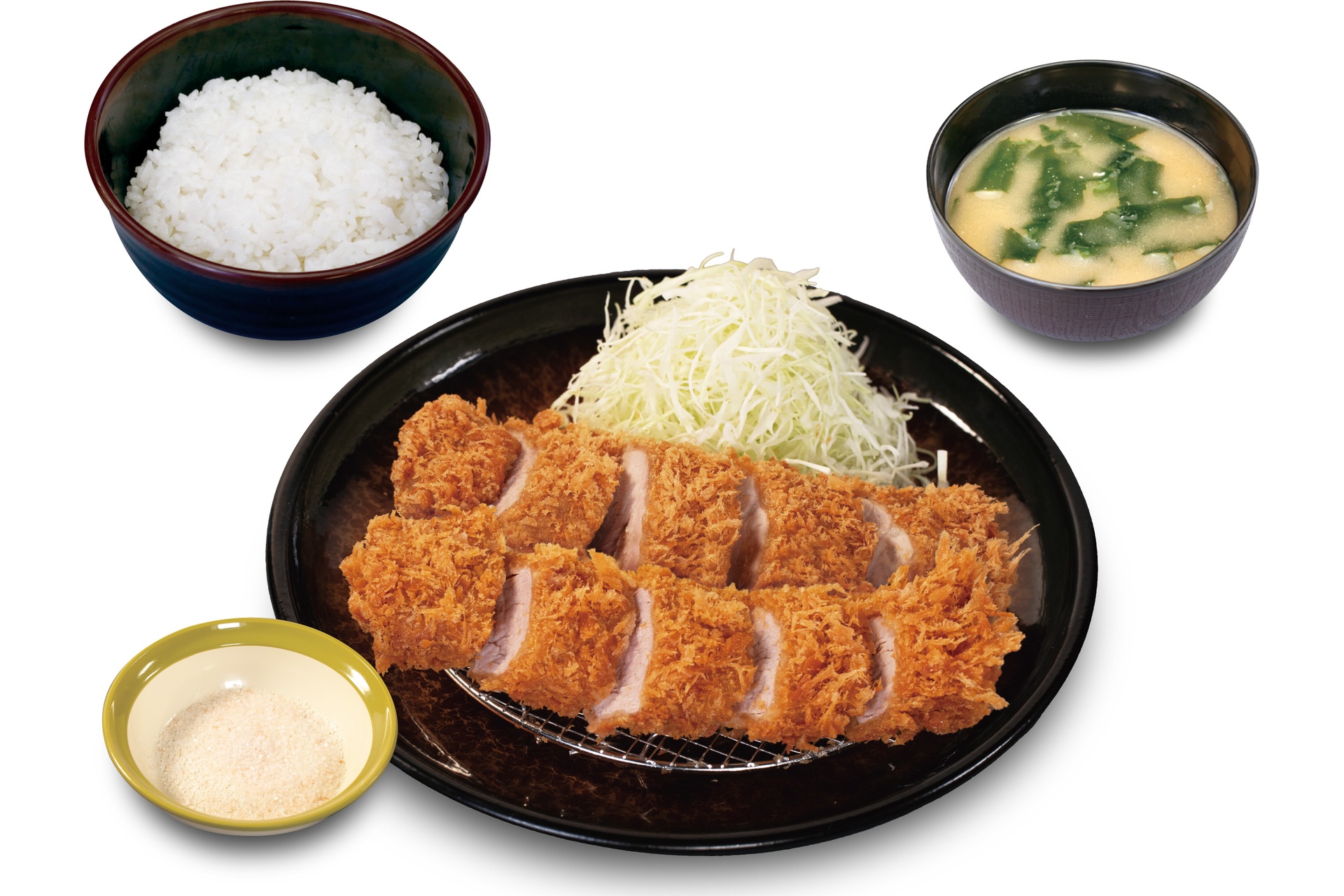 国産雪国育ちダブル丸太ヒレかつ定食