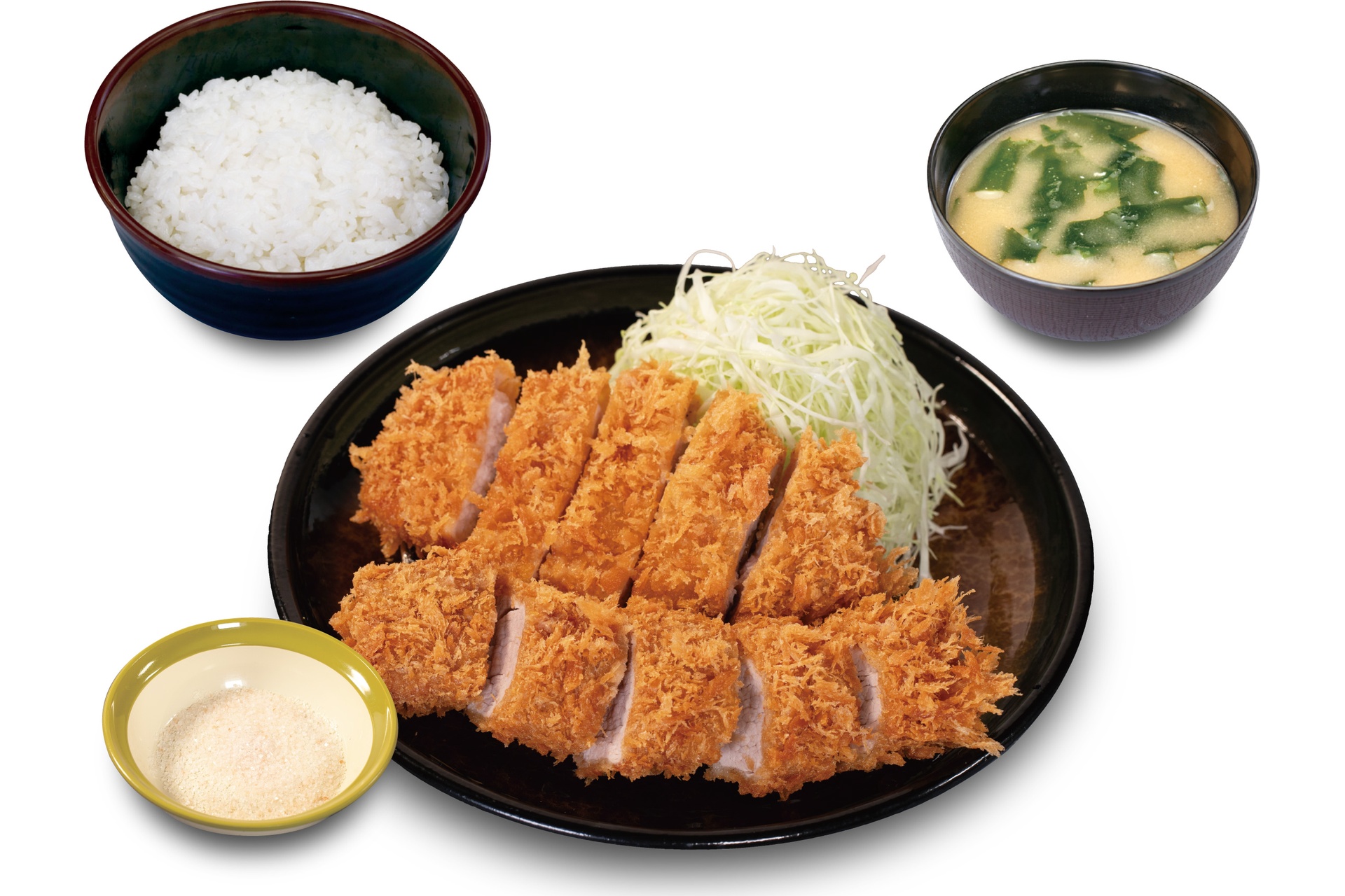 ロースかつ＆国産雪国育ち丸太ヒレかつ定食