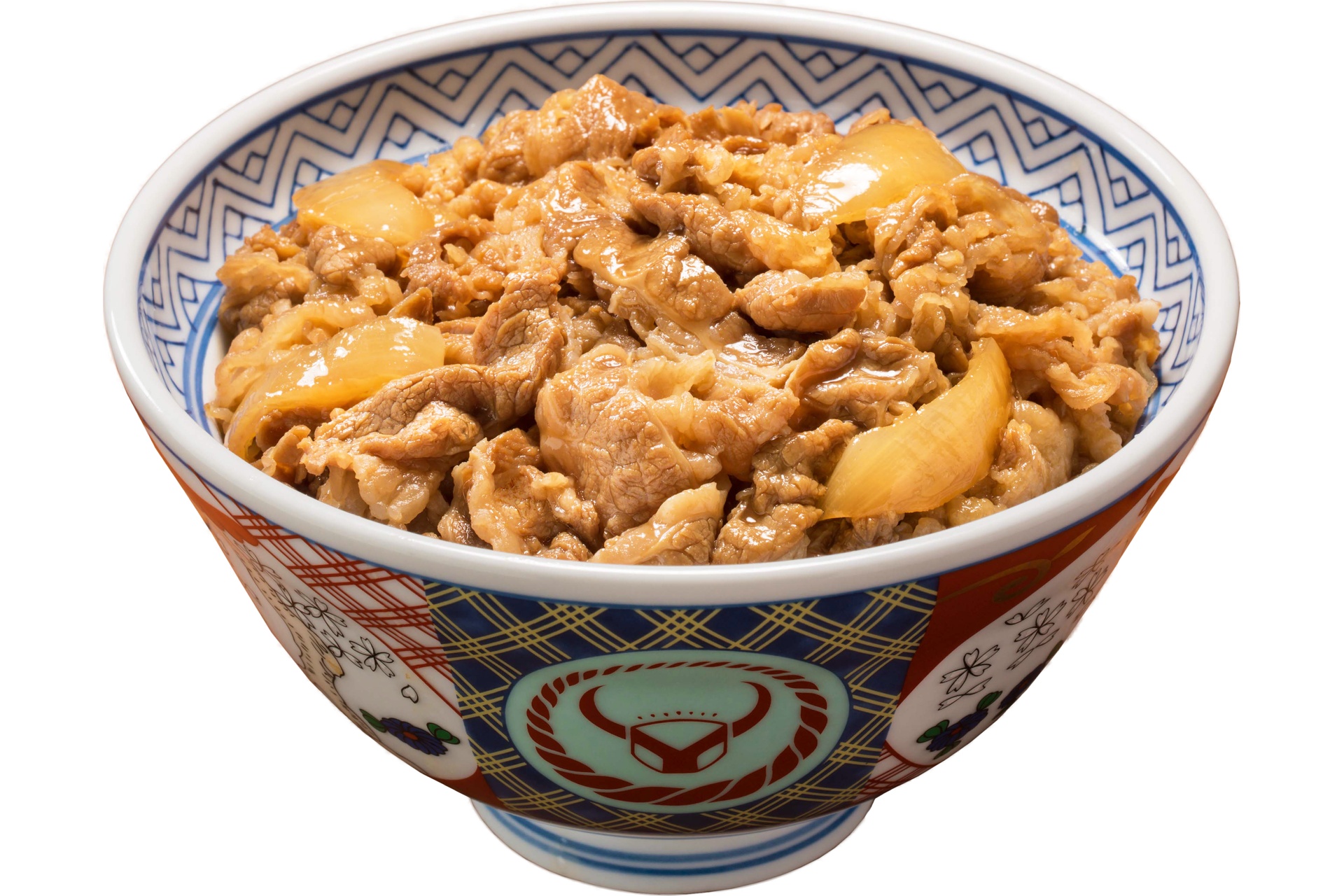 牛丼盛り付け例