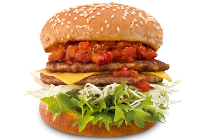 ドムドムハンバーガー「ケバブバーガー」