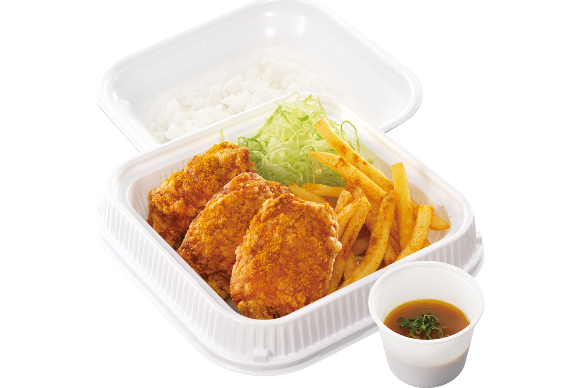 出汁カレーつけから弁当