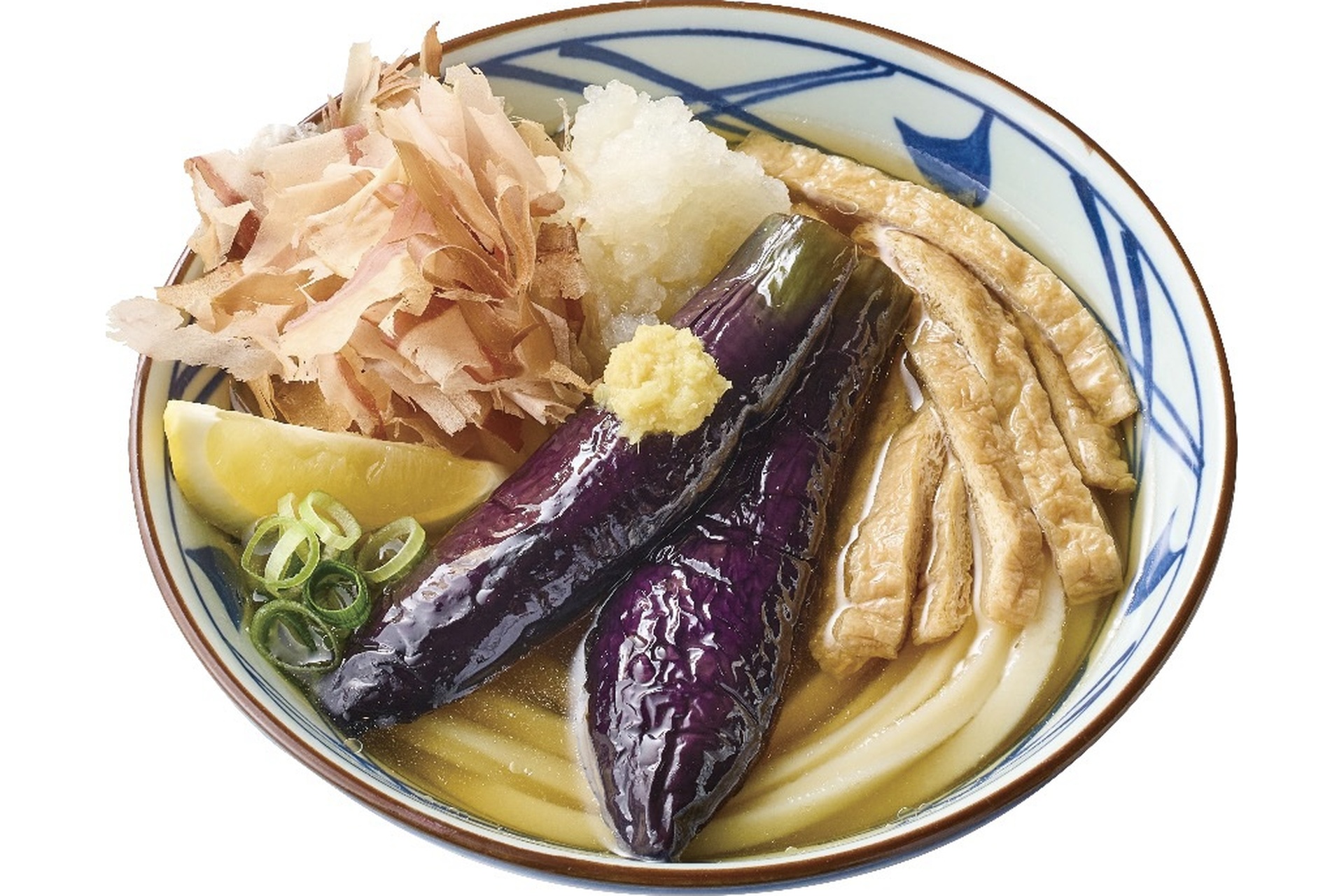 なすおろし冷かけうどん