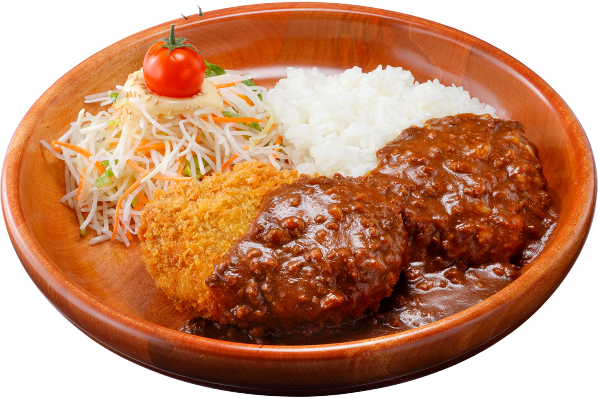 メンチカツカリーディッシュ
