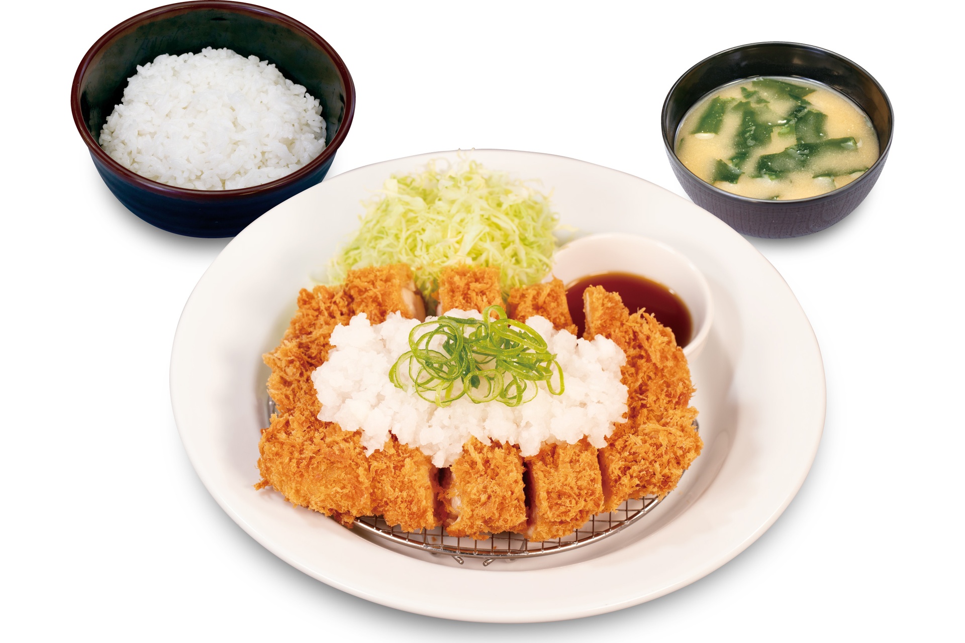 鬼おろしポン酢ジャンボチキンかつ定食