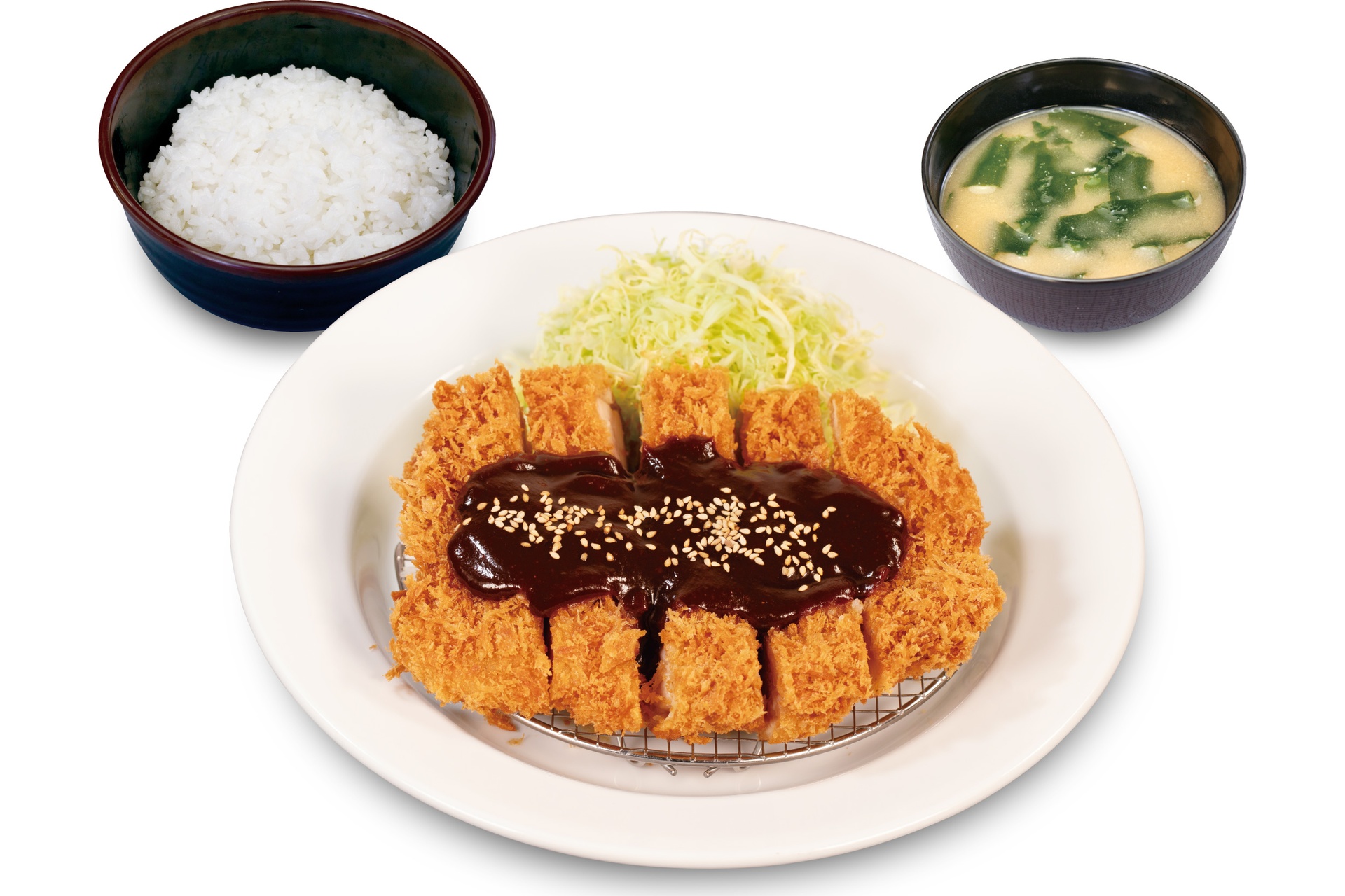 味噌ジャンボチキンかつ定食