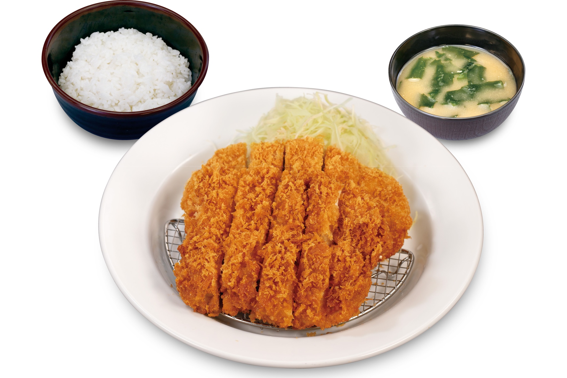 ロースかつ＆ジャンボチキンかつ定食