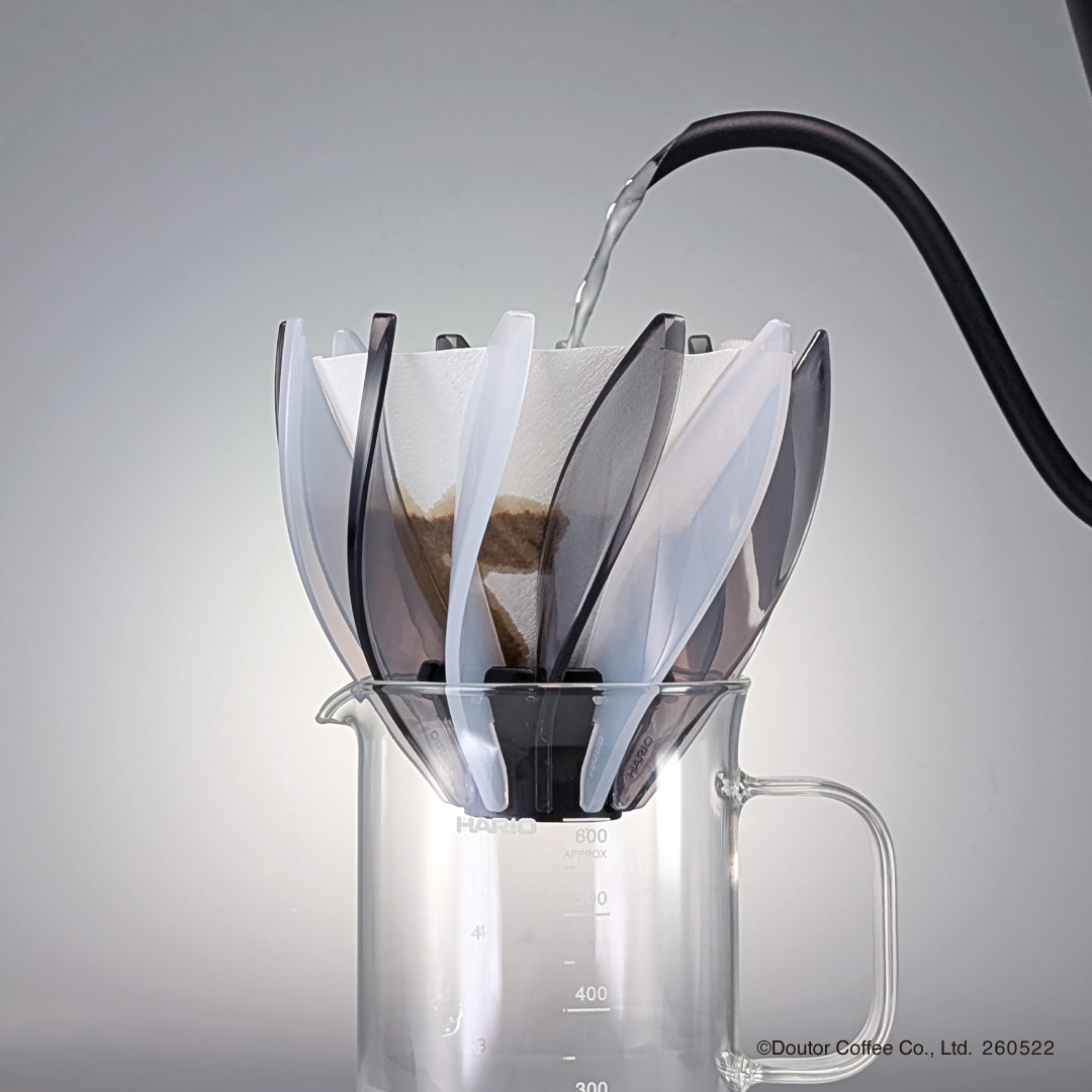HARIO V60 ドリッパー SUIREN（ブラック＆ホワイト）