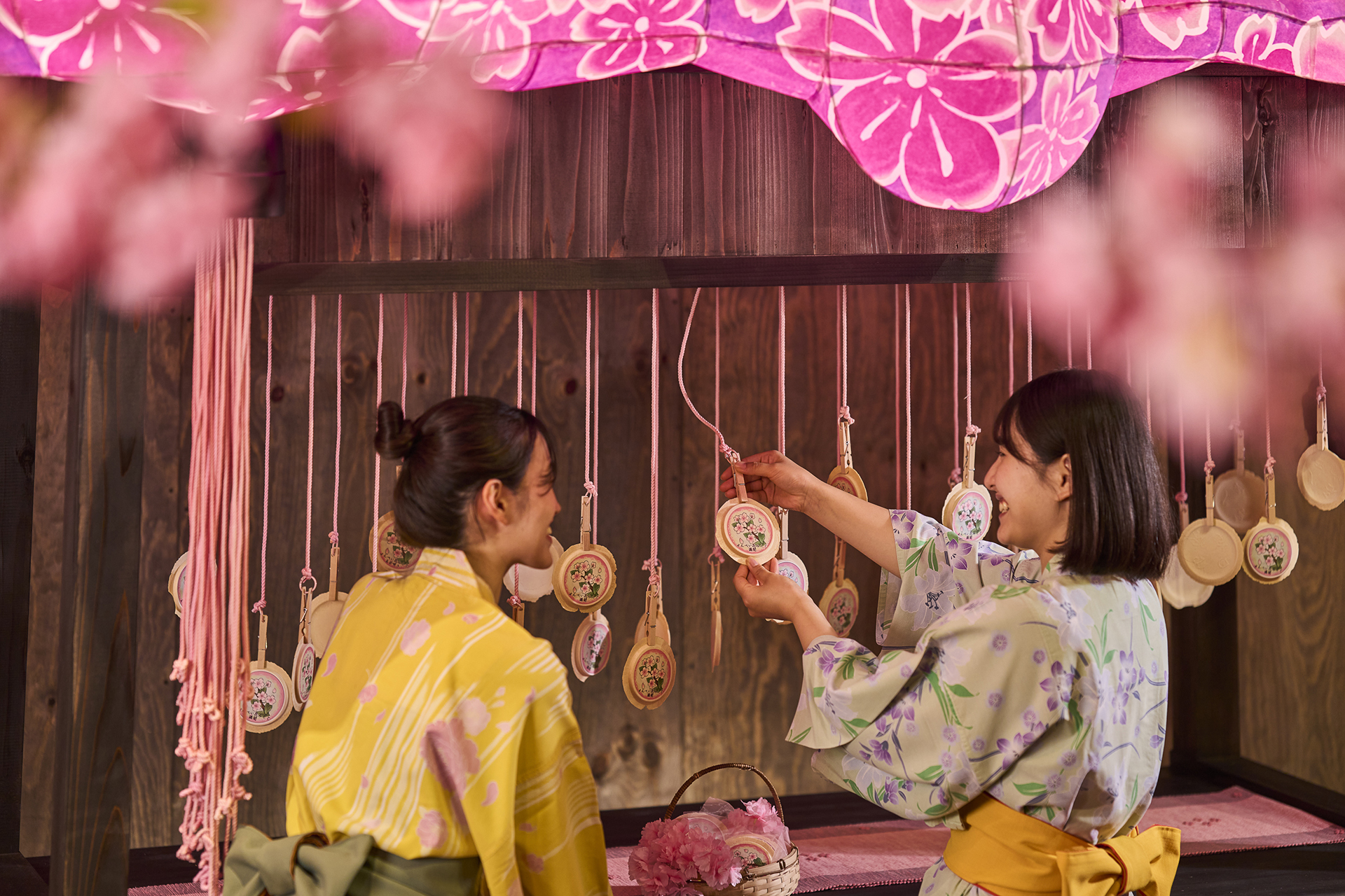 「食べられる花みくじ」