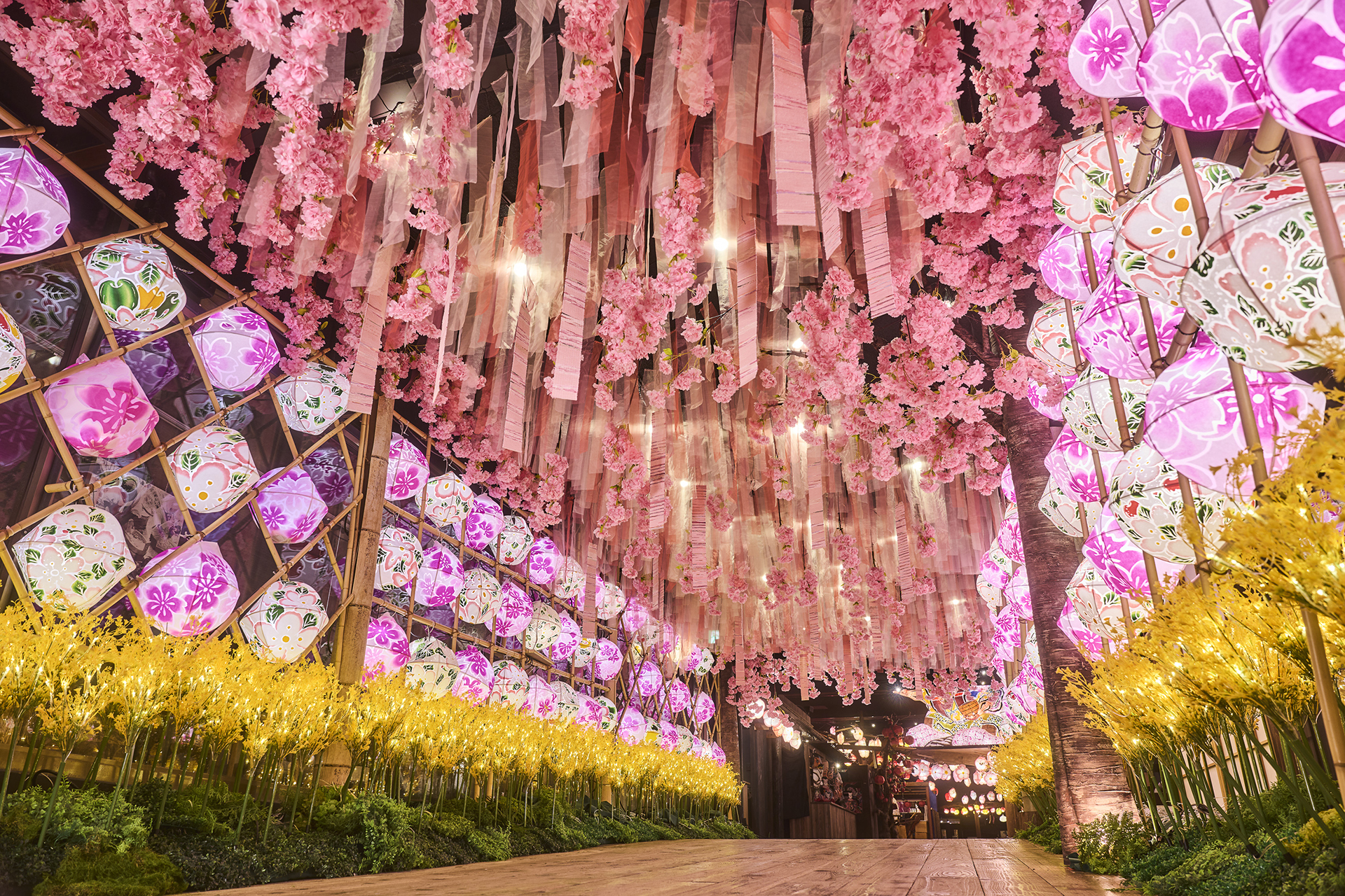 青森の伝統工芸品で季節の情景を表現